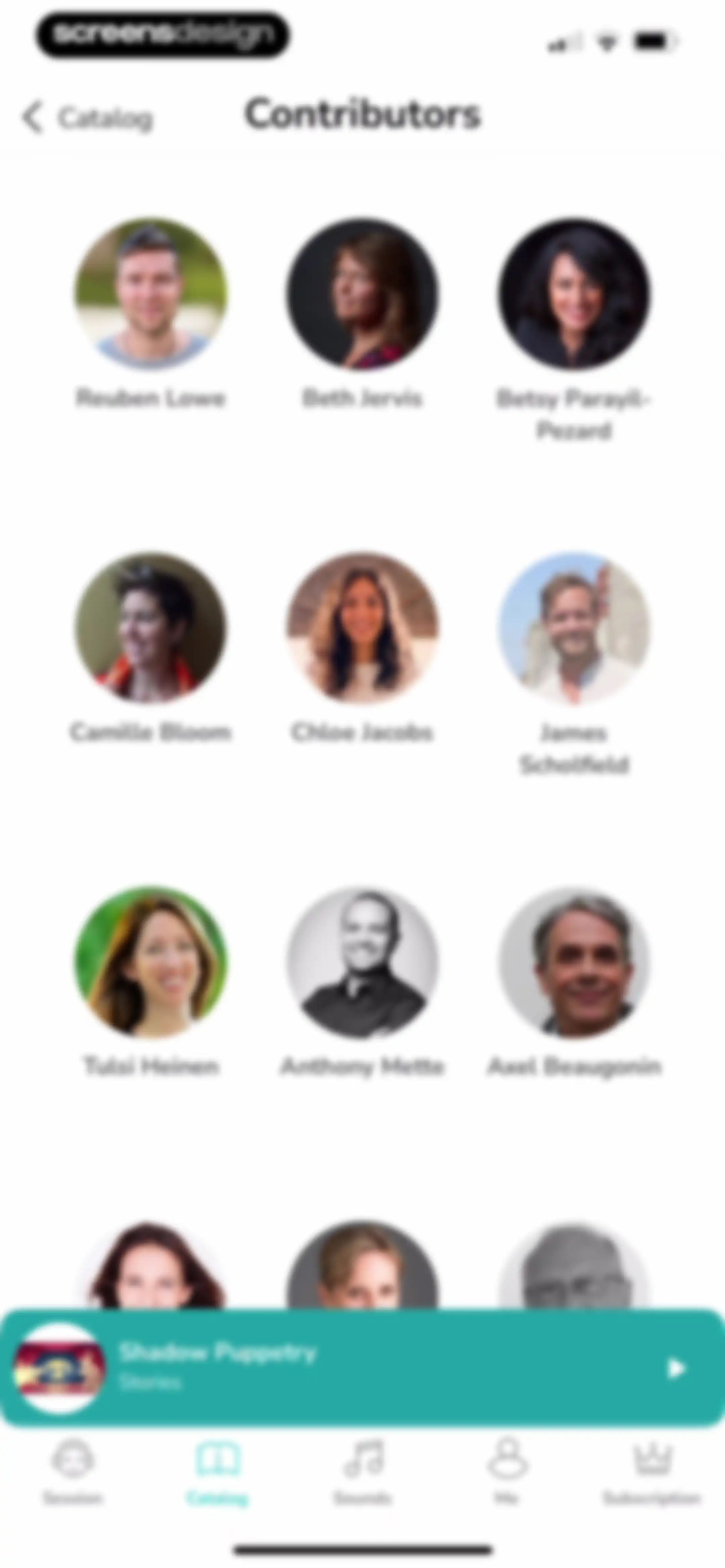 Petit BamBou: Mindfulness screen 96