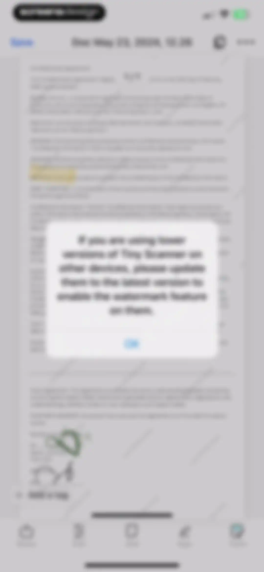 Tiny Scanner - PDF Scanner App screen 23