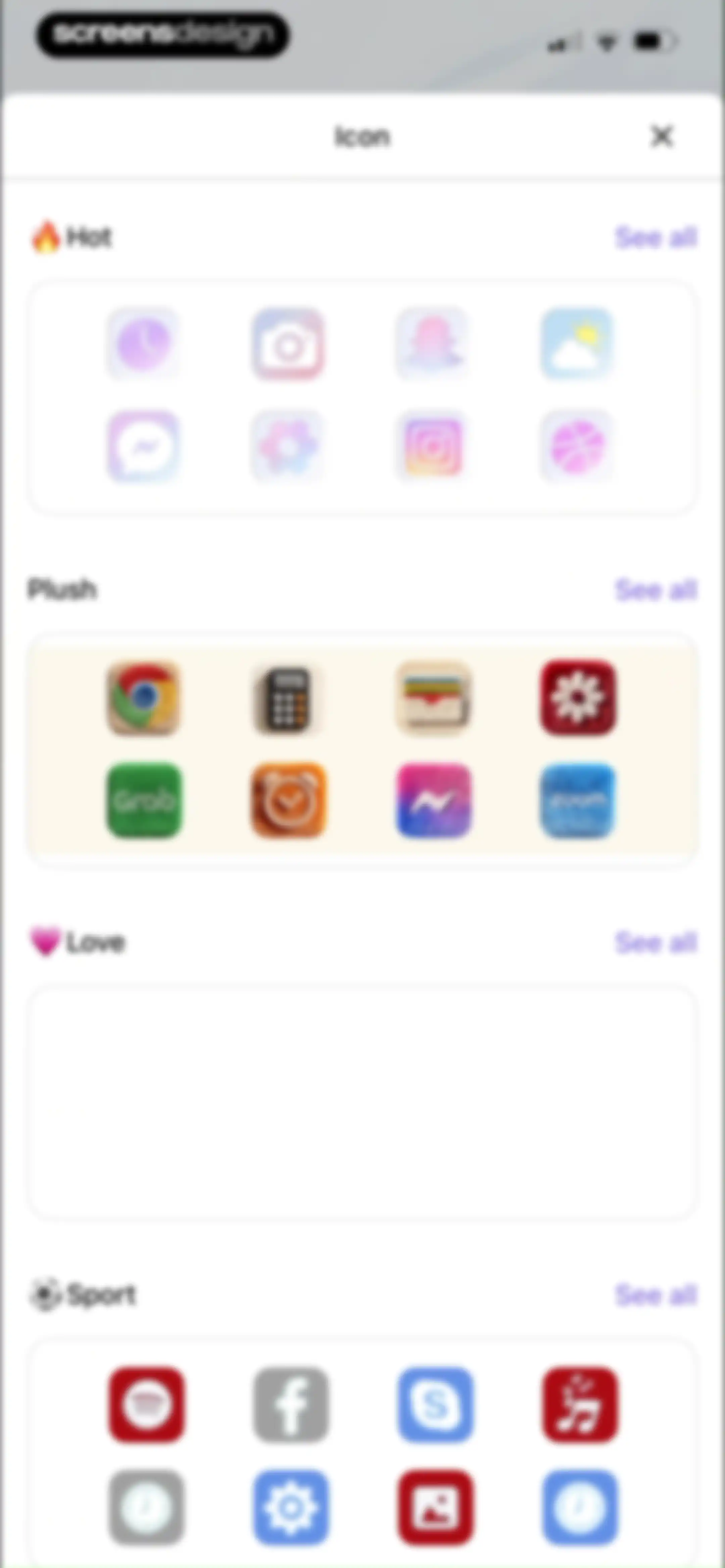 Themie: Wallpapers & Theme screen 47