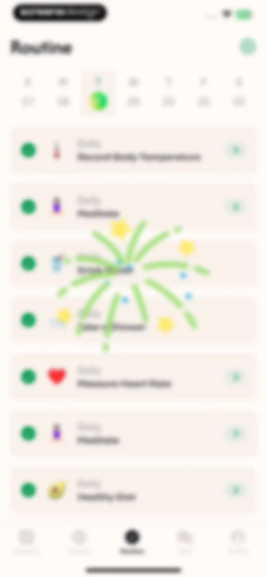 Daily Health - Healthy Routine screen 112