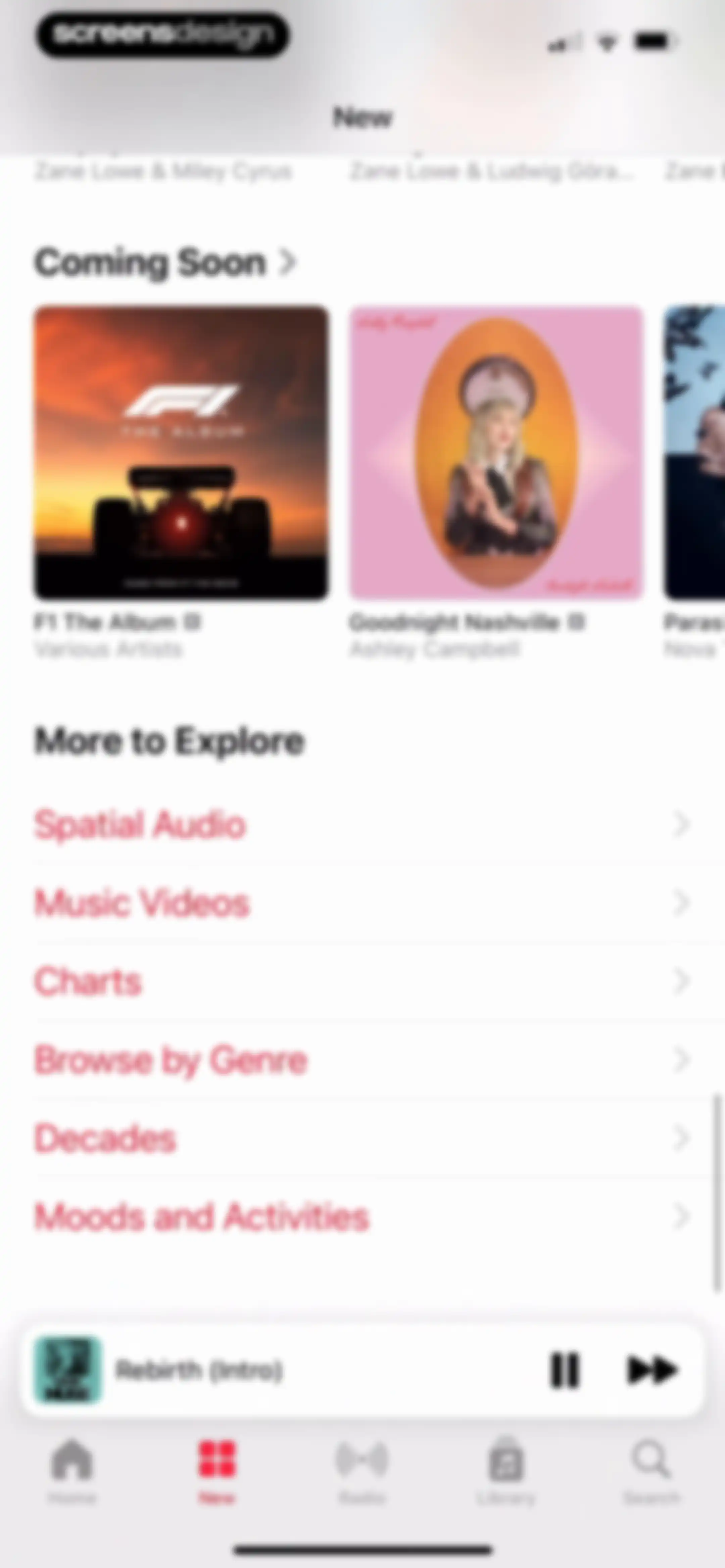Apple Music screen 78