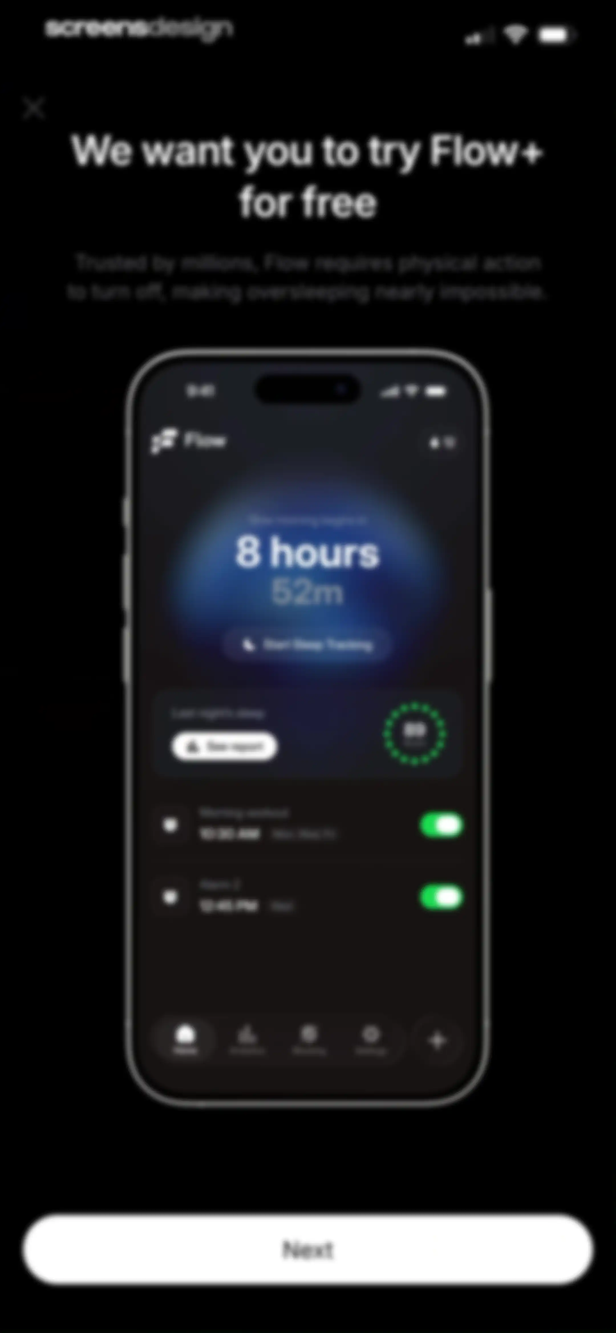 Flow - Wake Up screen 33