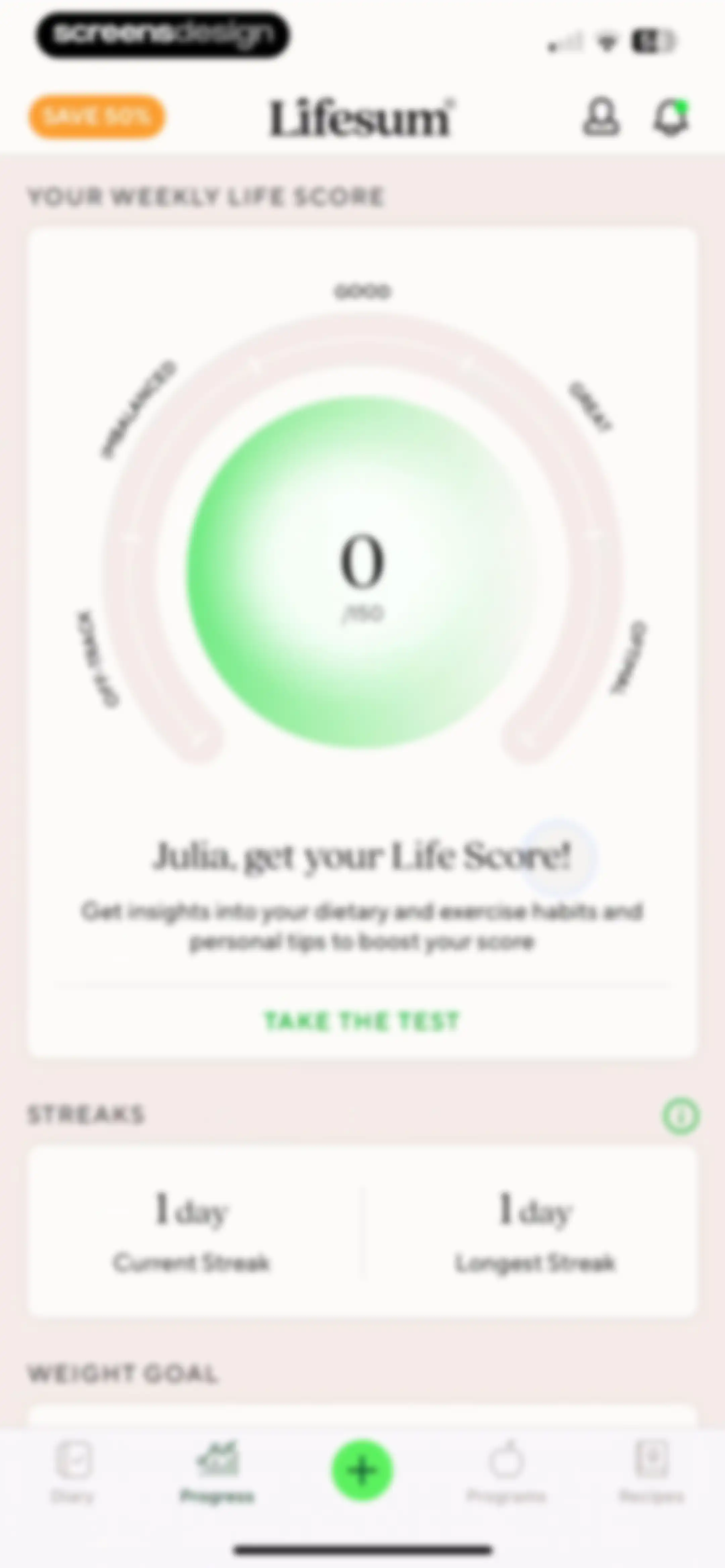 Lifesum: AI Calorie Counter screen 90