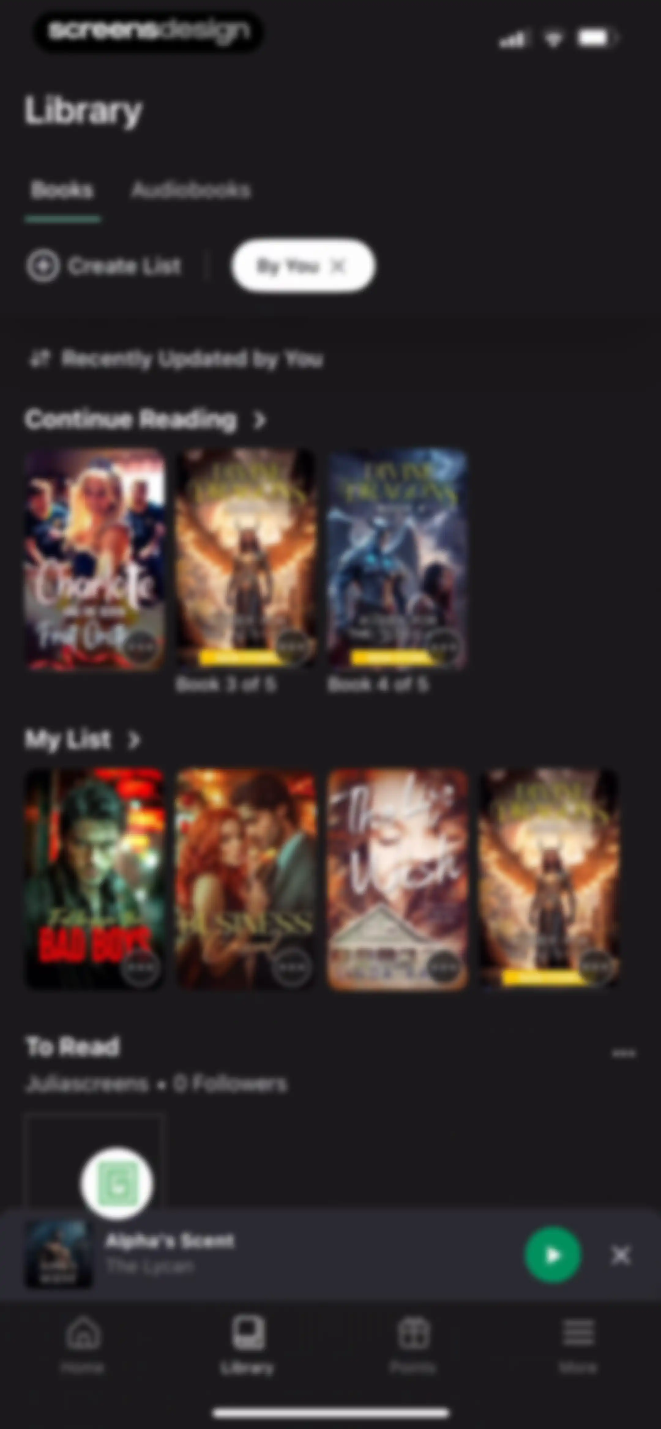 Galatea: Books & Audiobooks screen 78