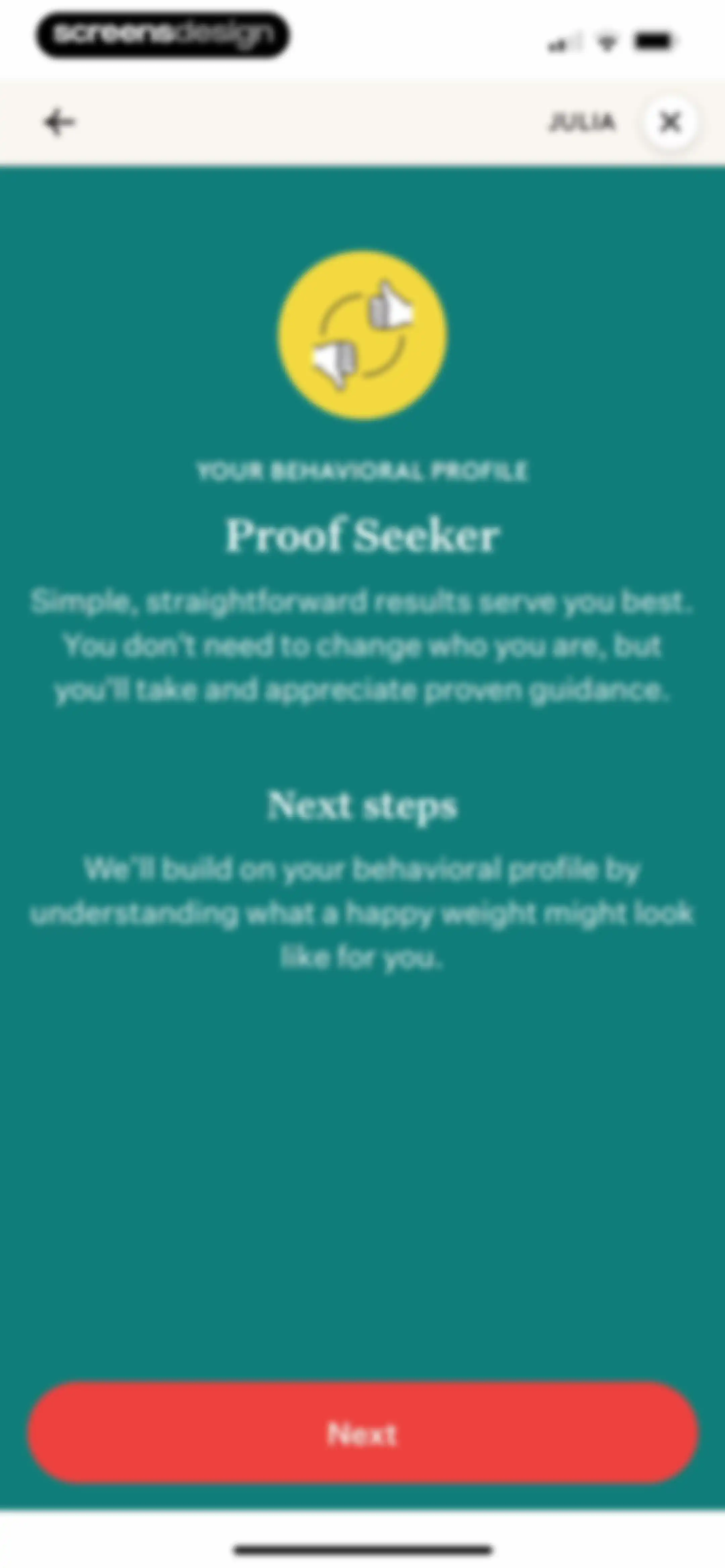Noom Weight Loss, Food Tracker screen 50