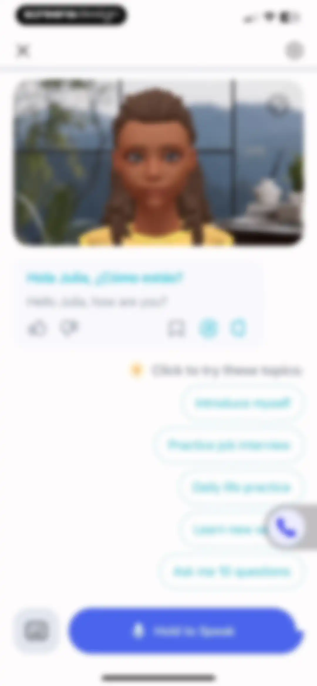Hablo: Speak & Learn English screen 76