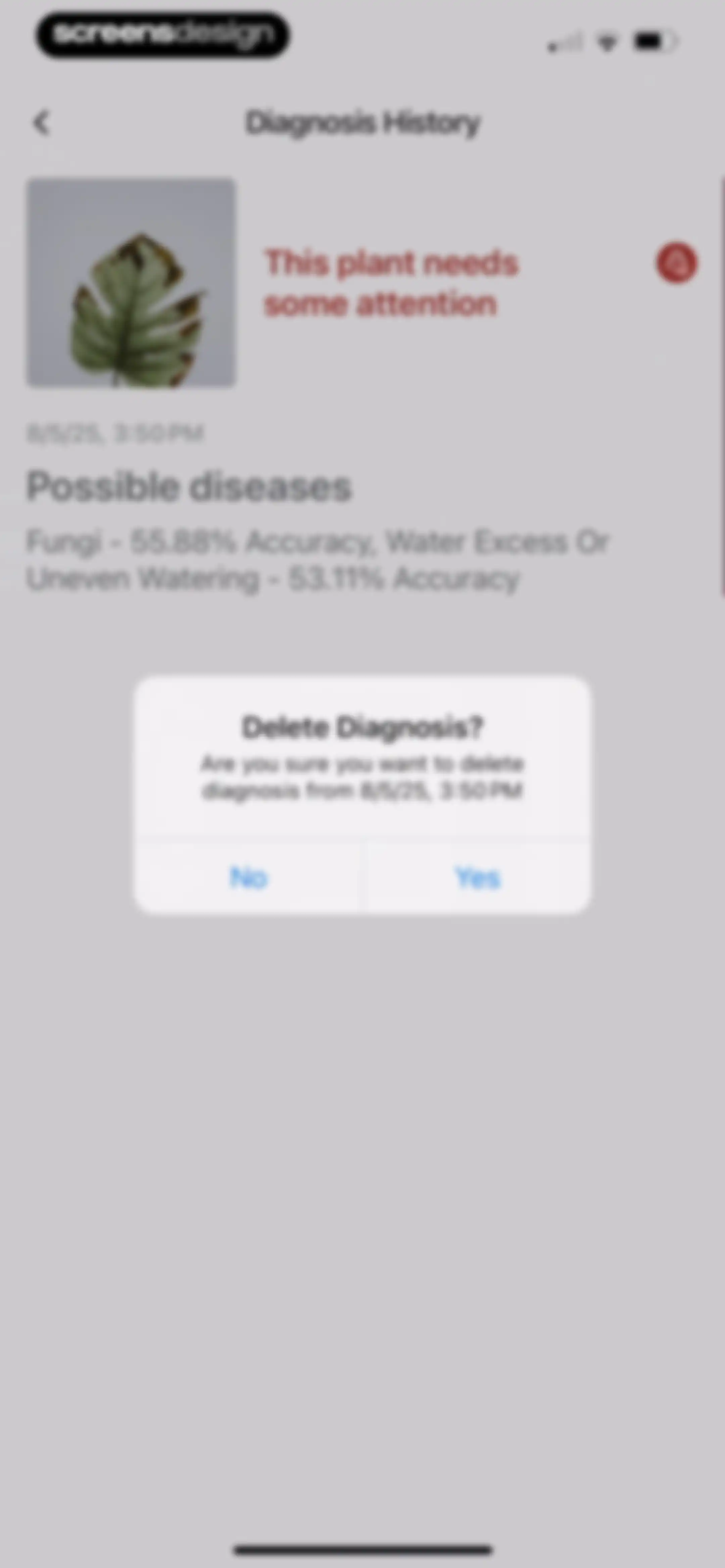 Identify My Plant Now screen 57