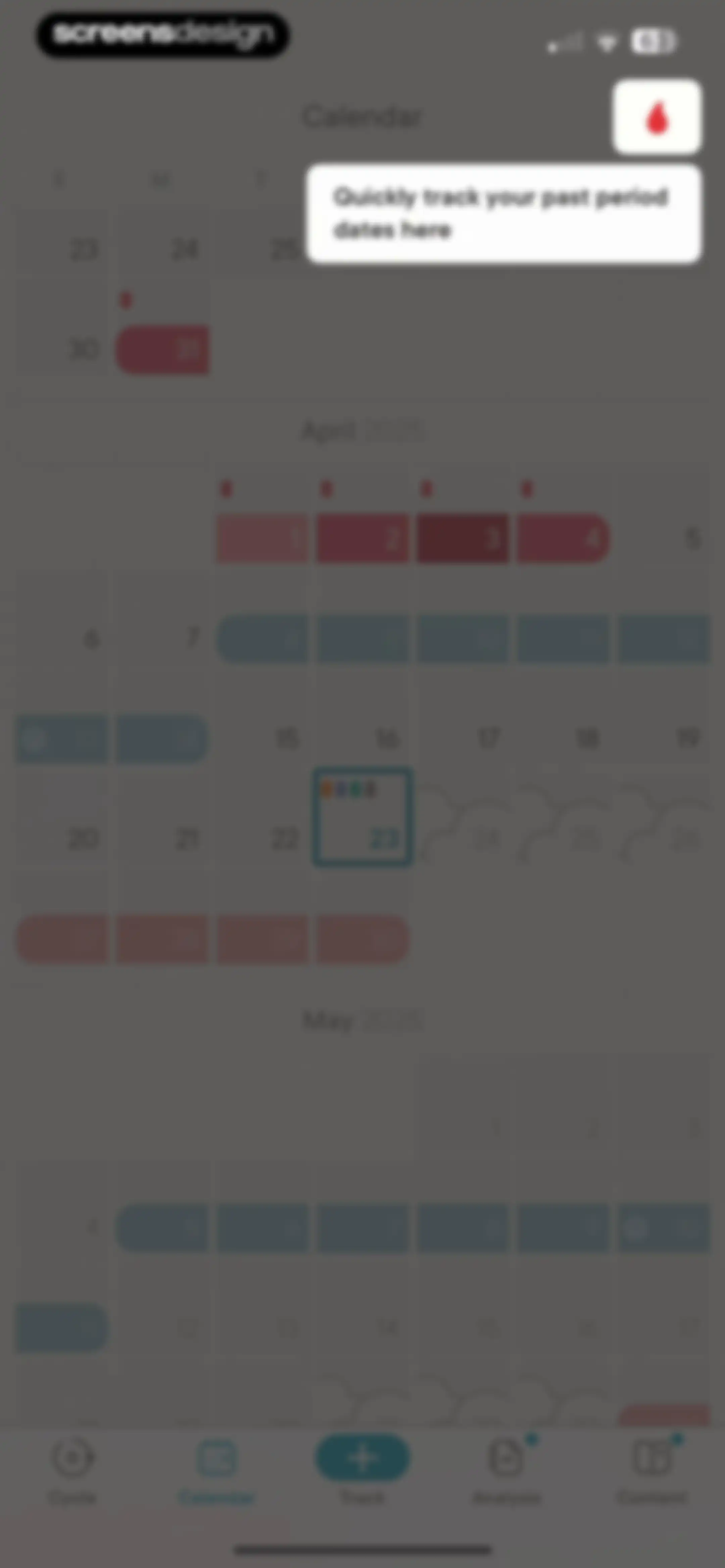 Clue Period & Cycle Tracker screen 61