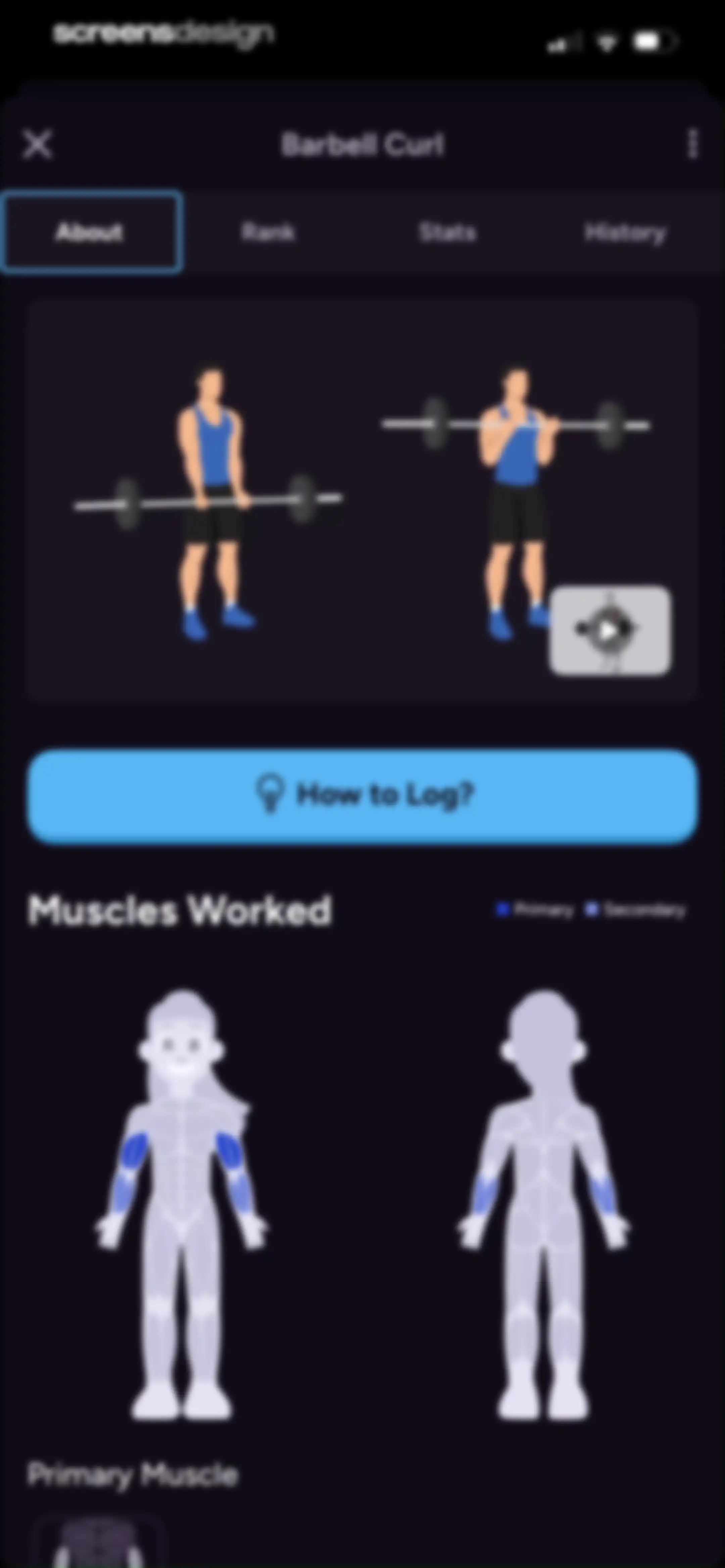 Liftoff - Ranked Gym Workouts screen 94