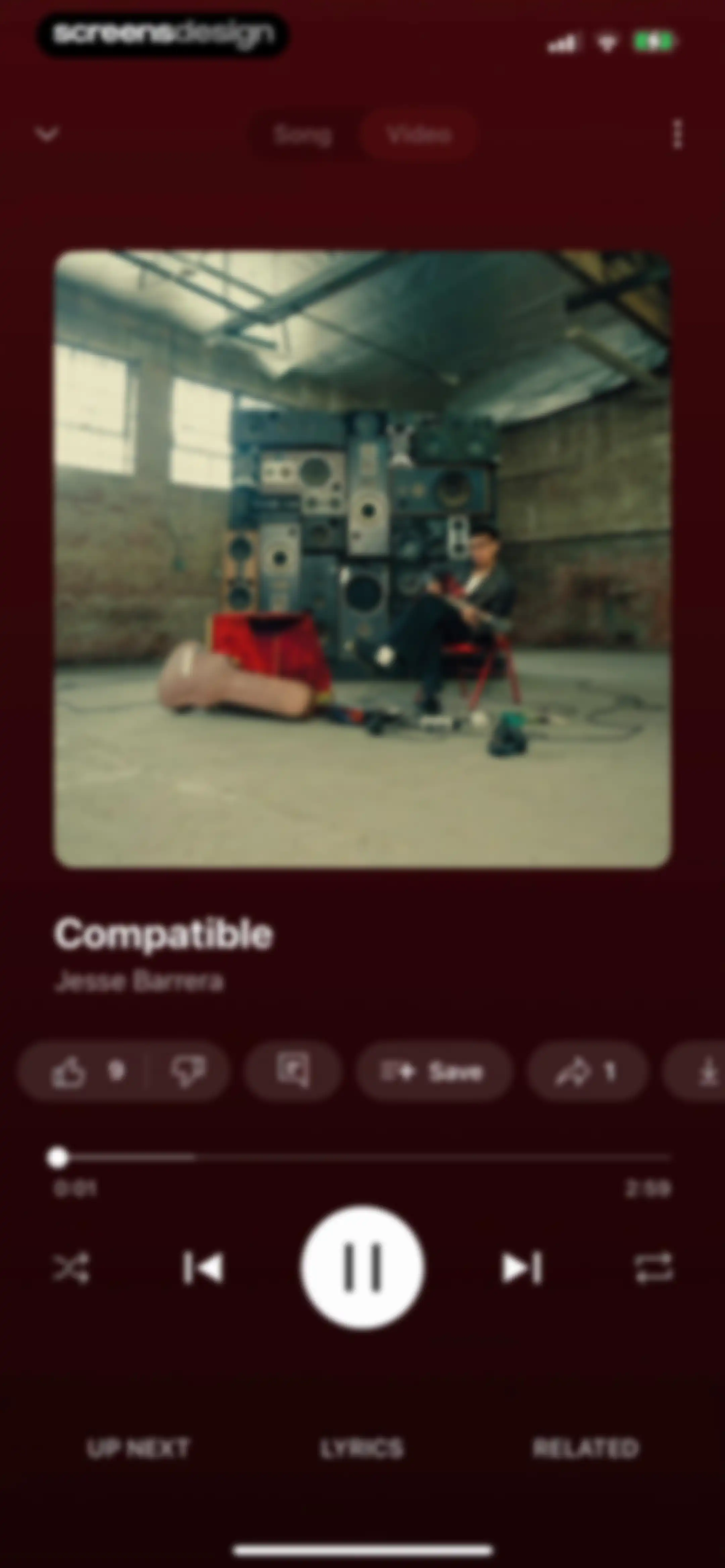 YouTube Music screen 106