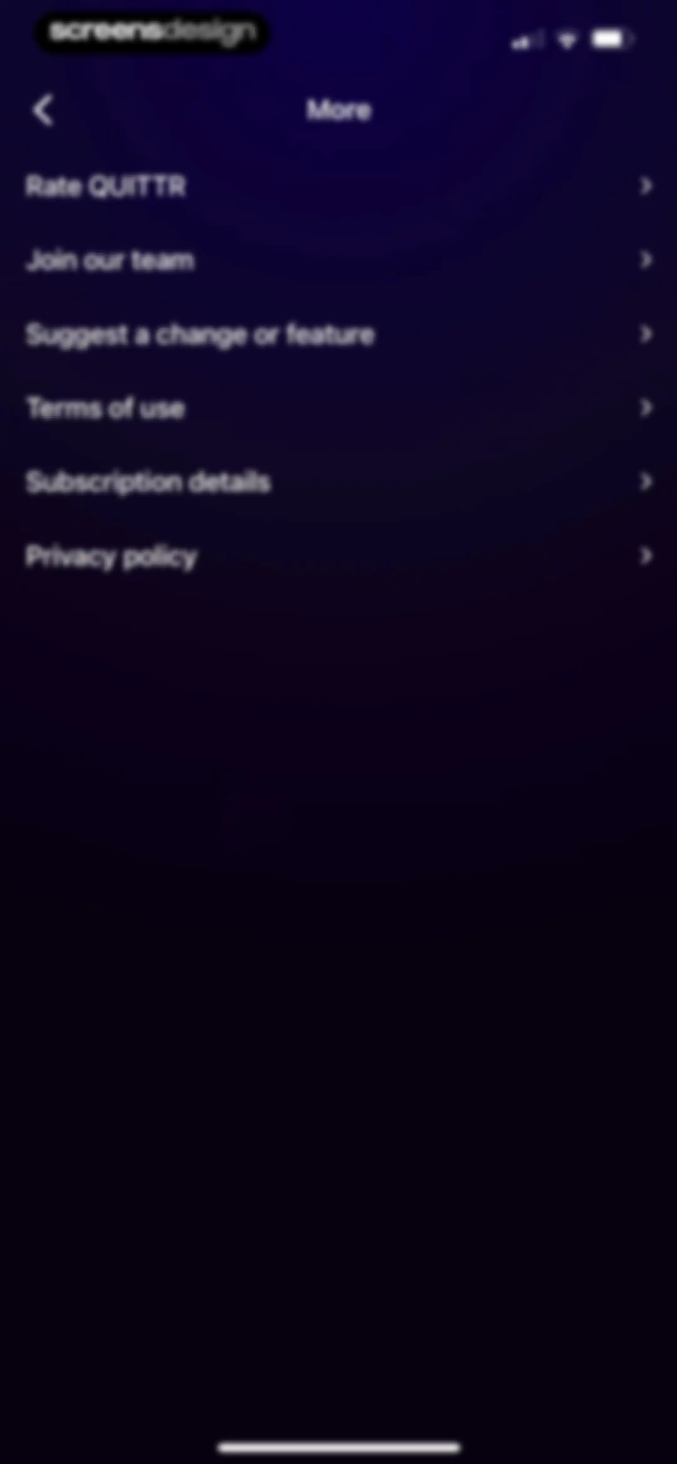 QUITTR - Break Free Now screen 191