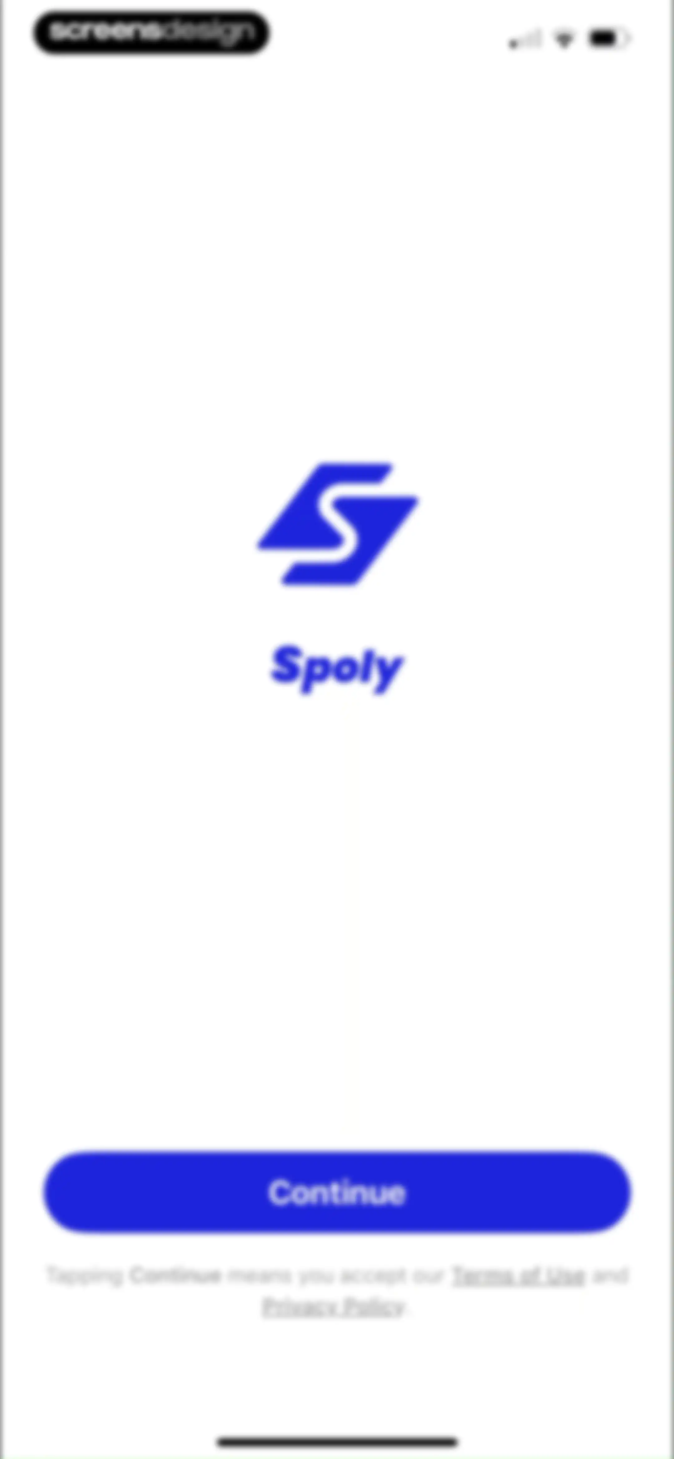 Sports Card Scanner: Spoly screen 1