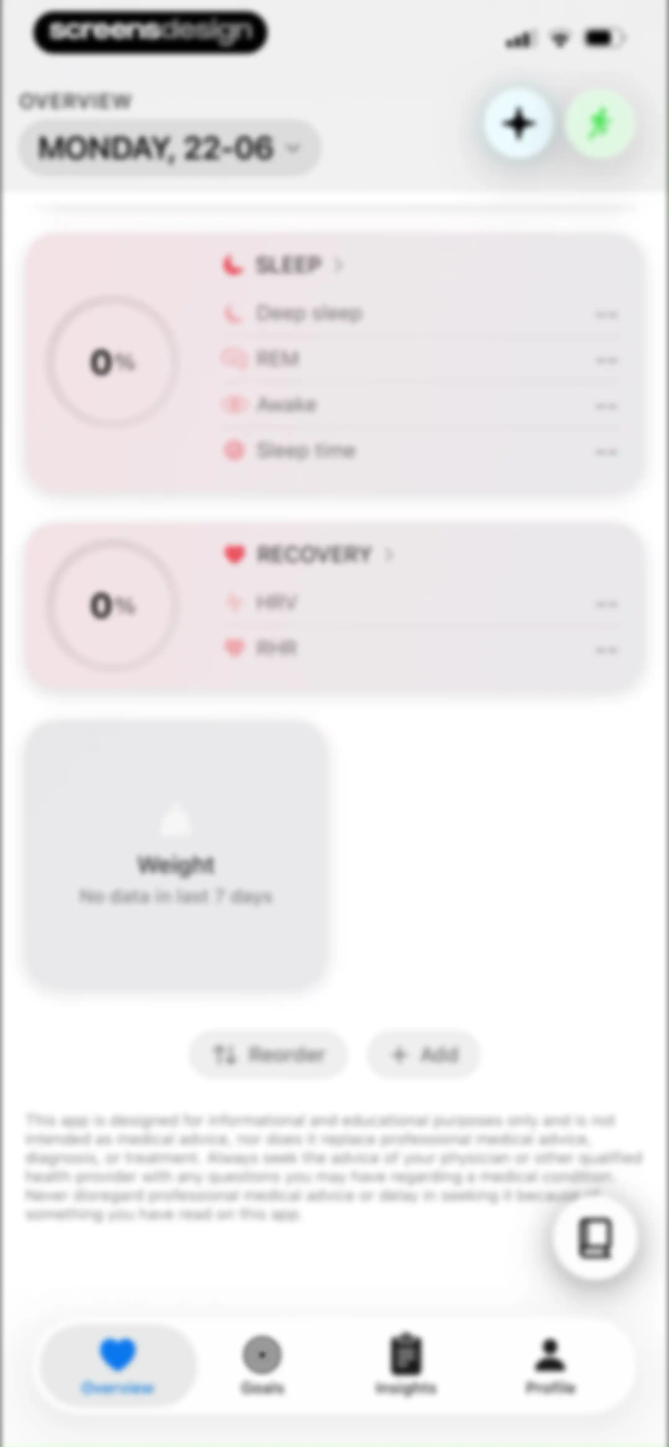Livity: Sleep & Health Tracker screen 105