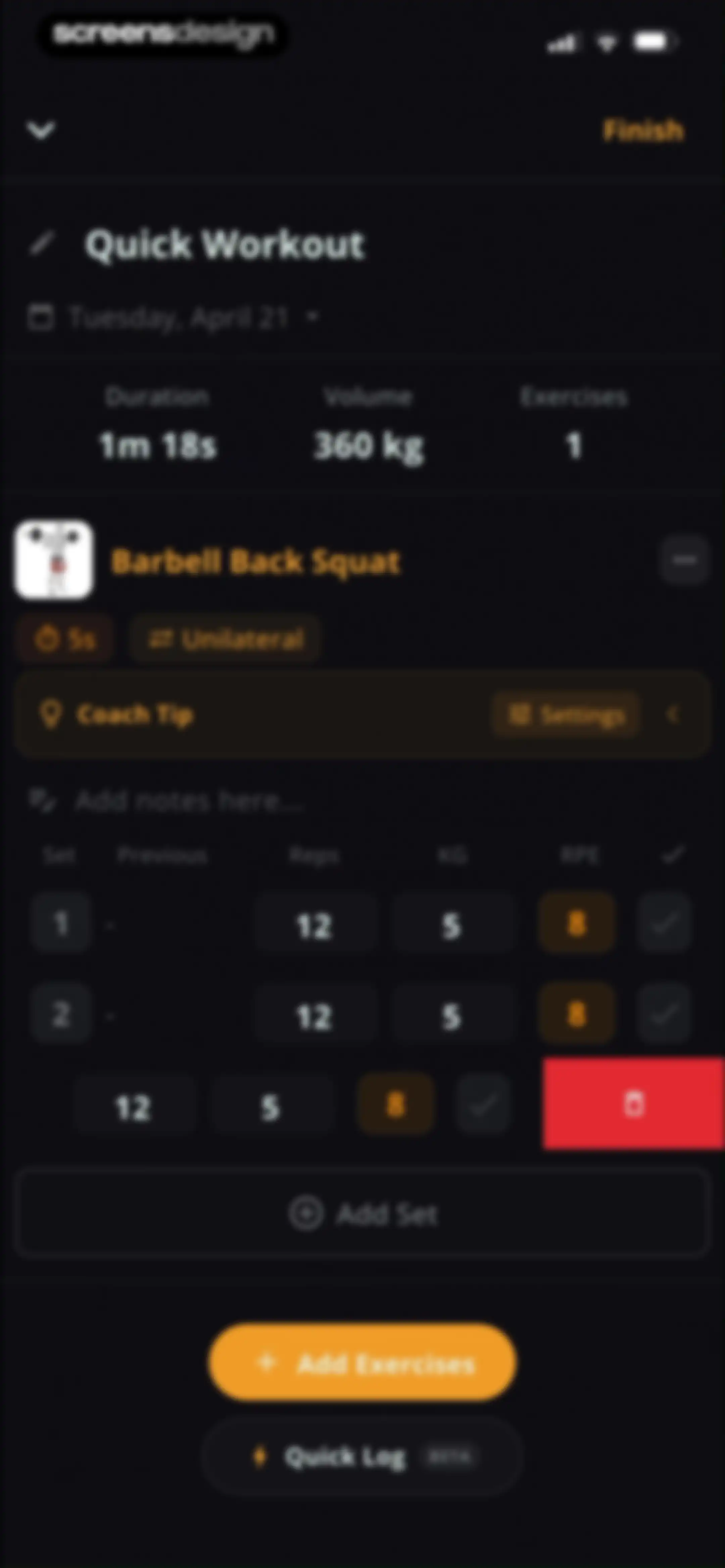 Stronger - Gym Workout Planner screen 42