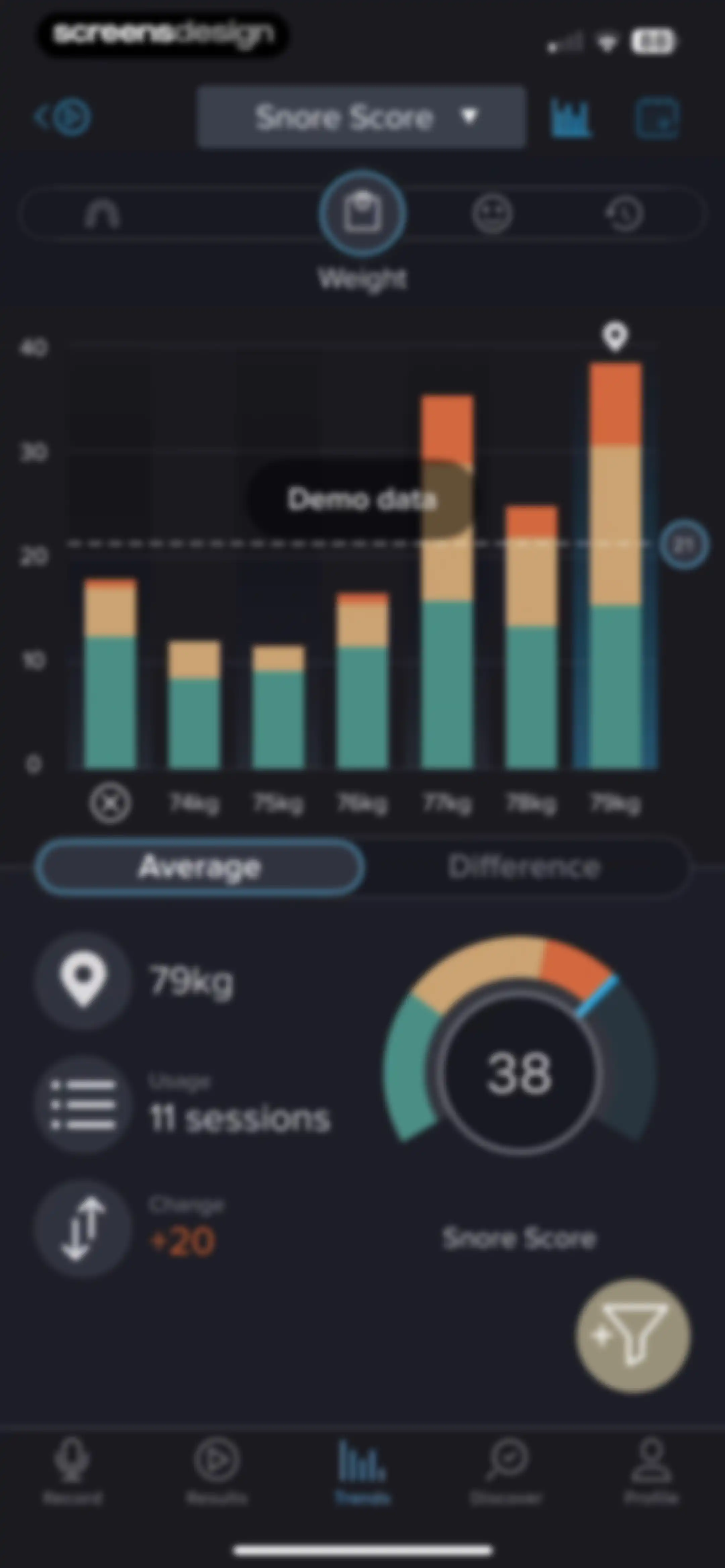 SnoreLab : Record Your Snoring screen 53