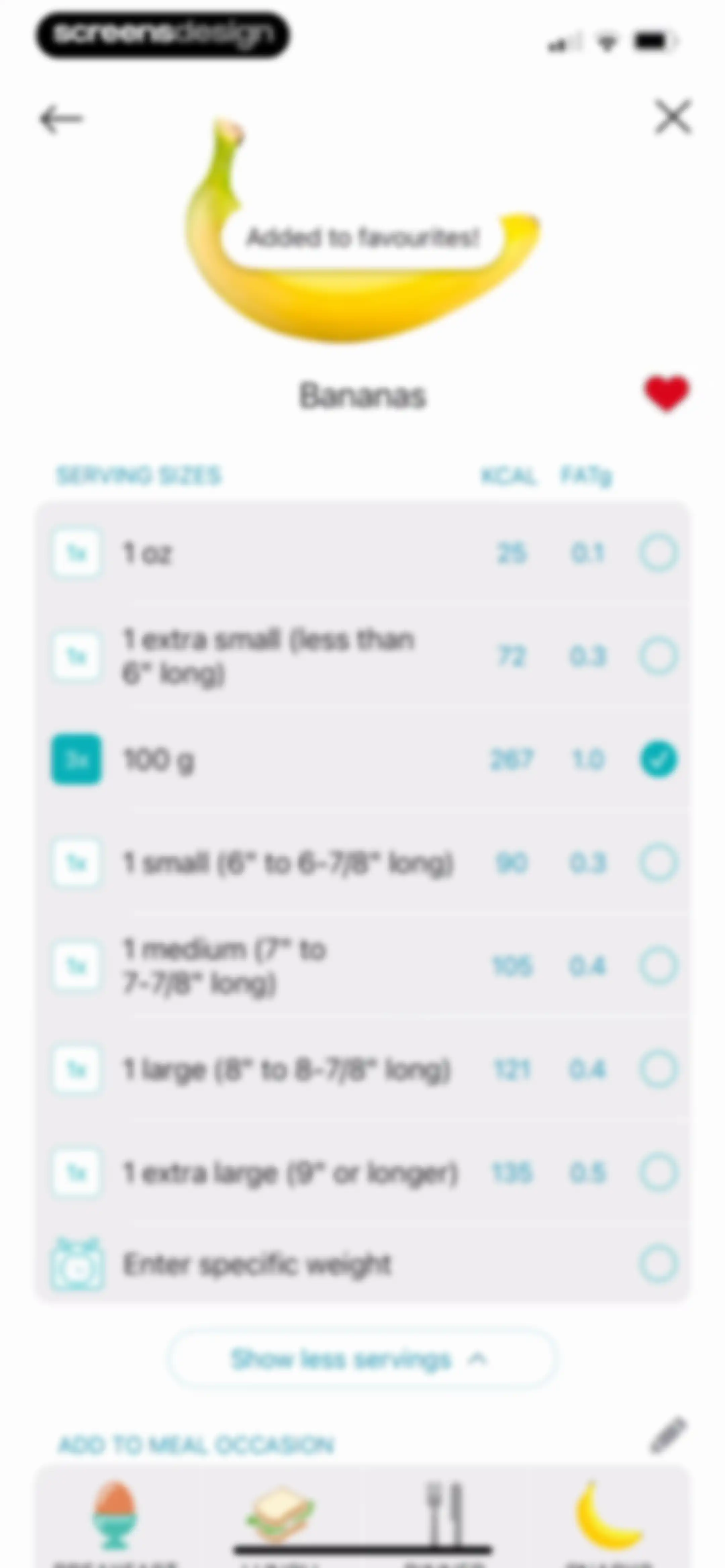 Calorie Counter + screen 30