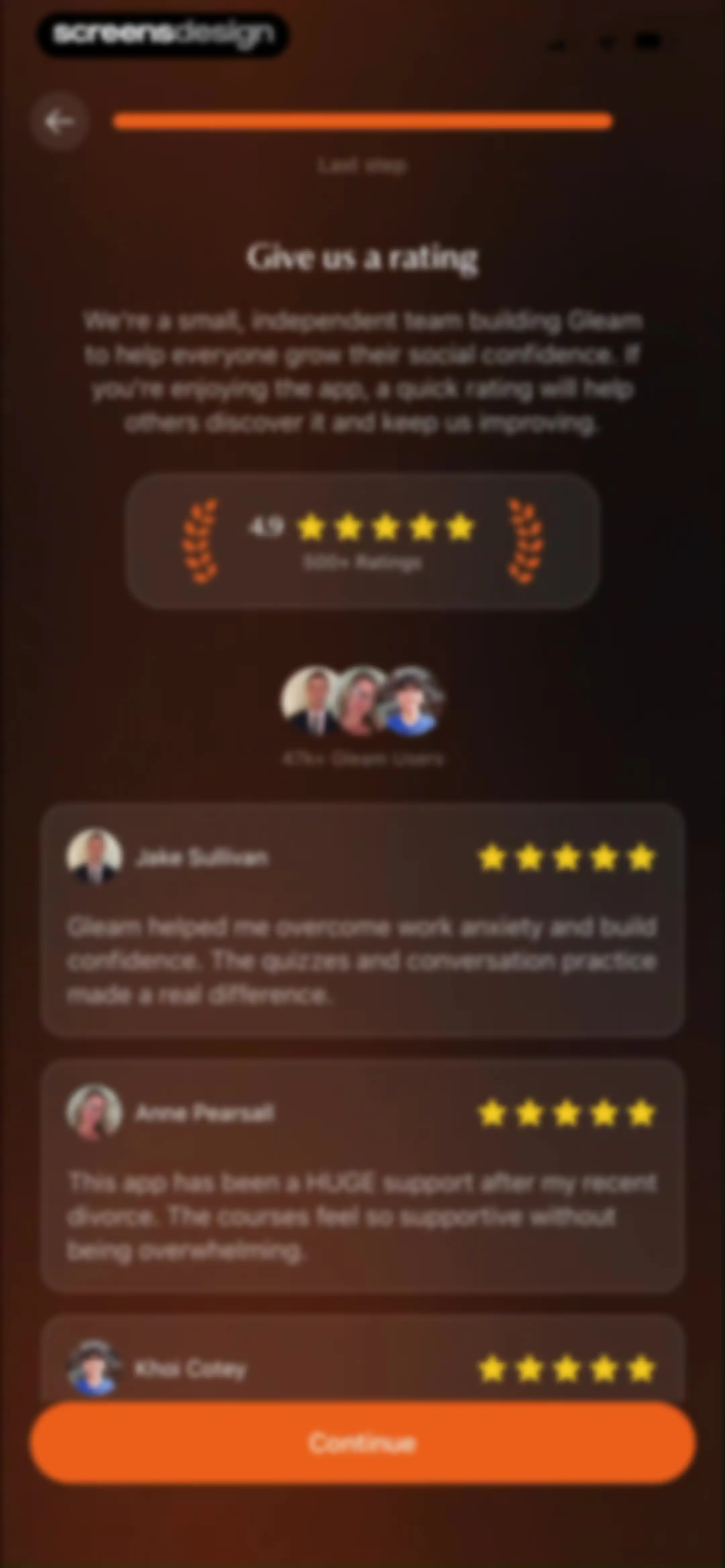Gleam: Social Intelligence screen 35