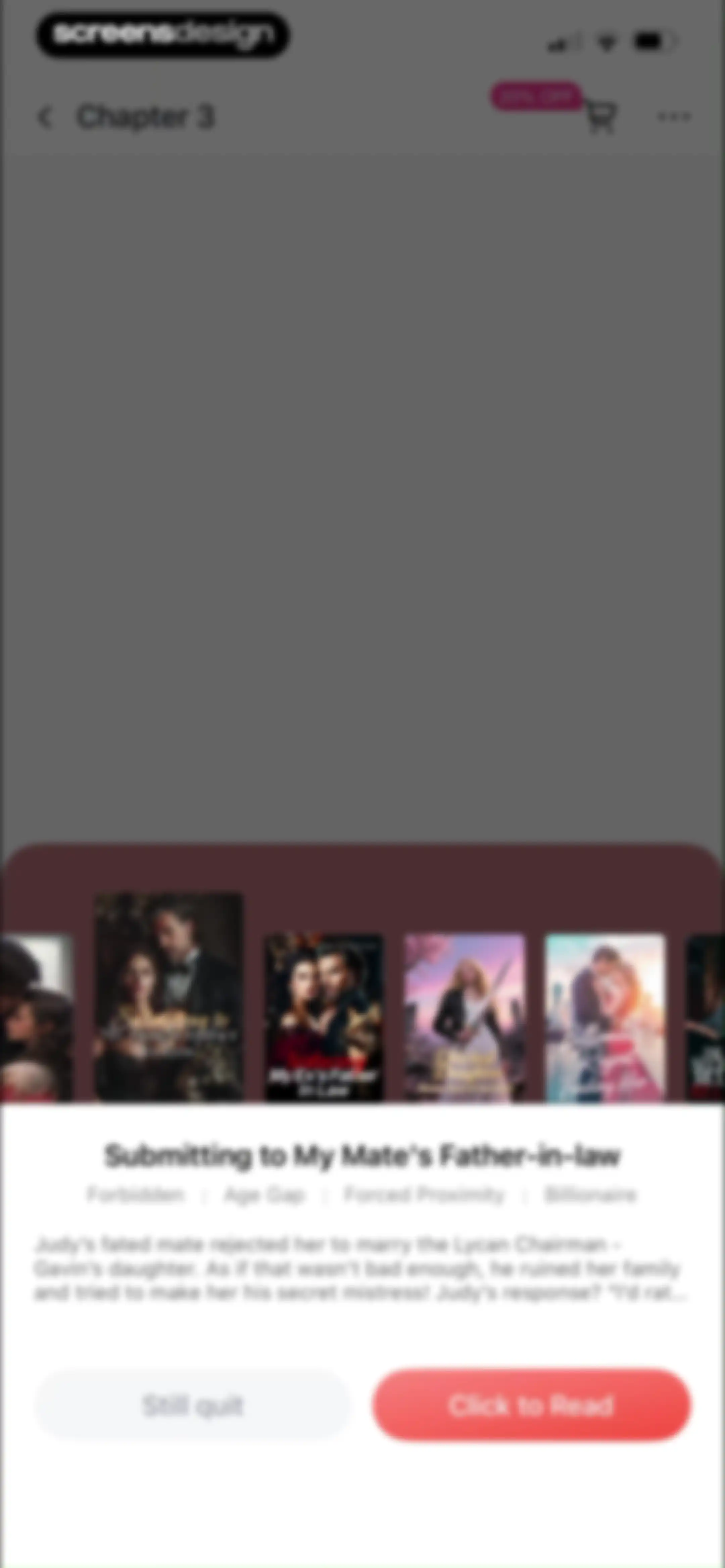 Literie screen 27
