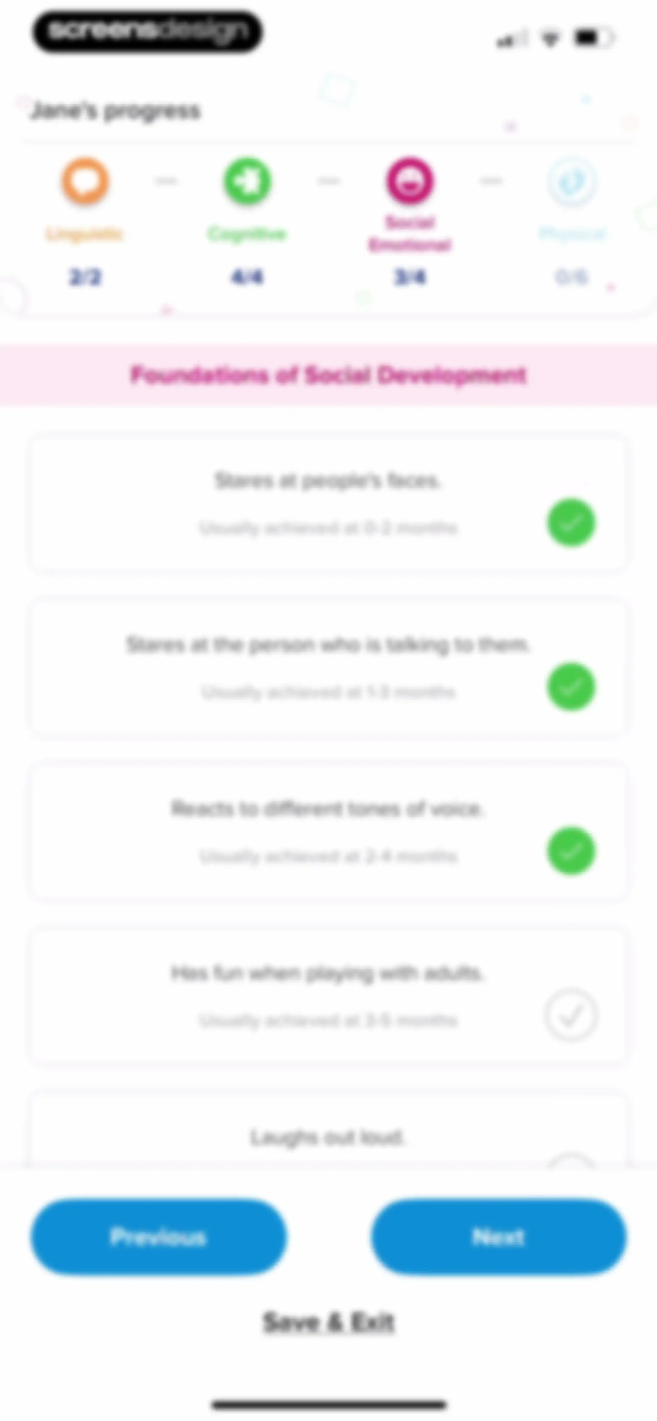 Kinedu: Baby Development screen 44