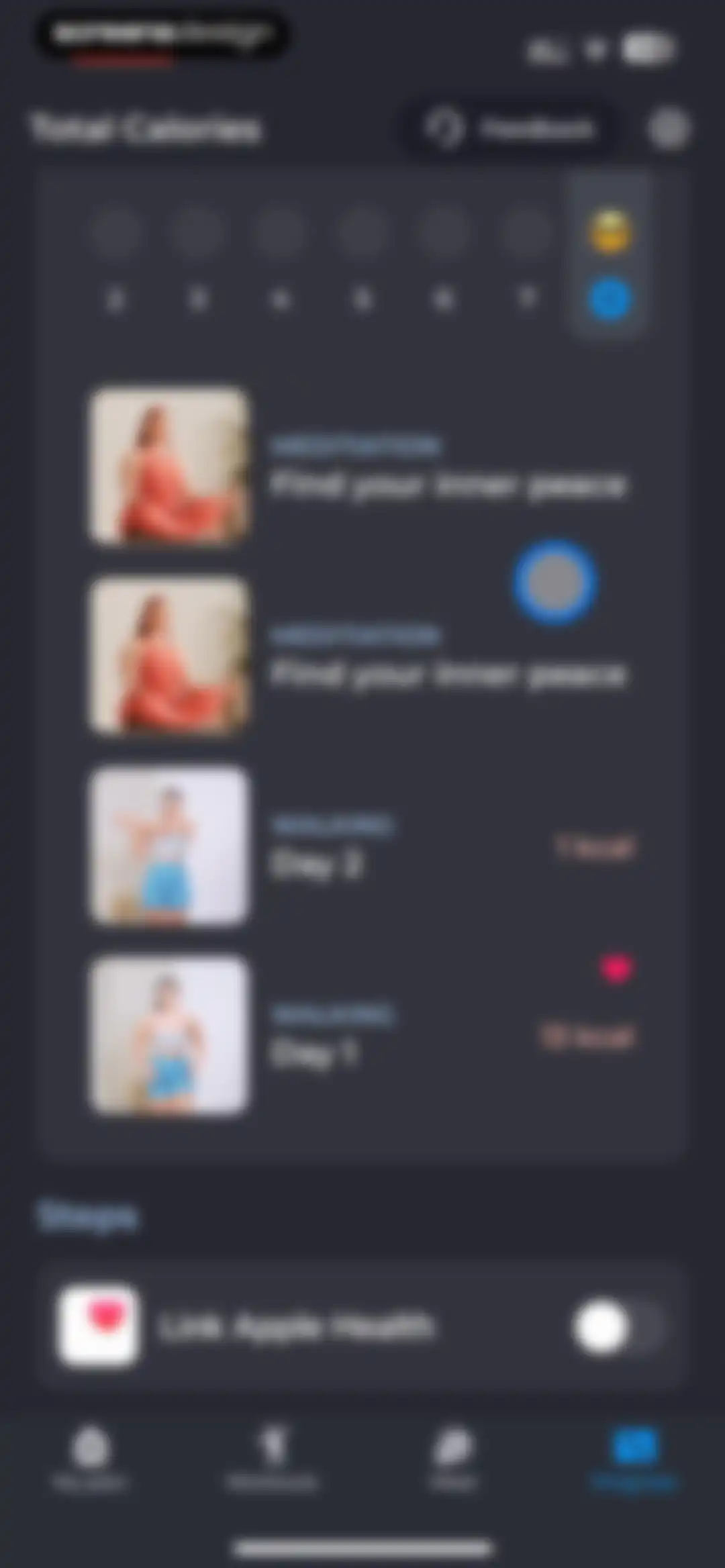 Workout Planner MuscleFit screen 92
