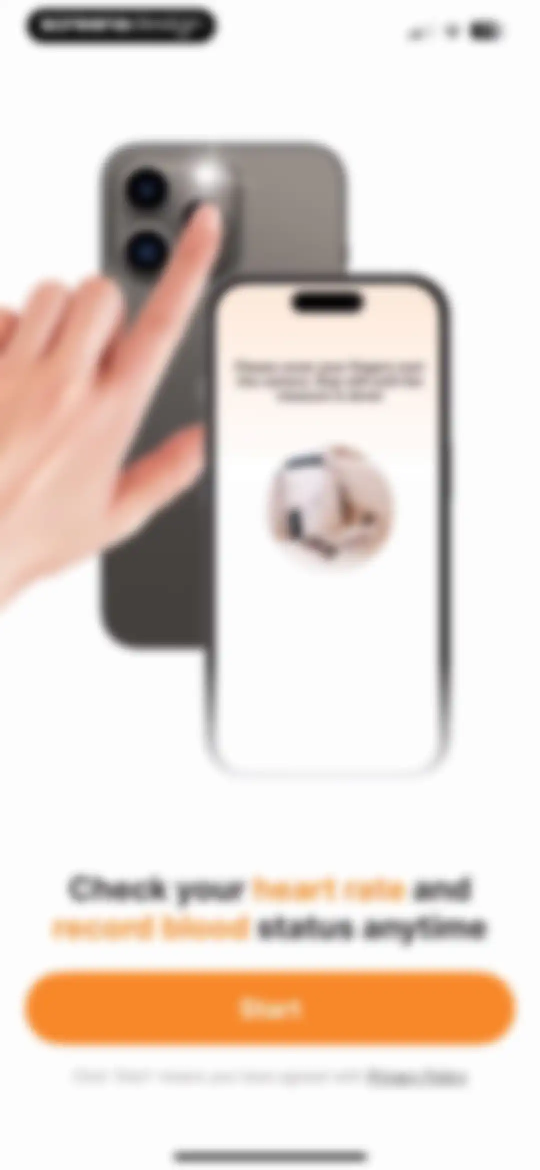 HealthGuard:Heart&Blood Sugar screen 1