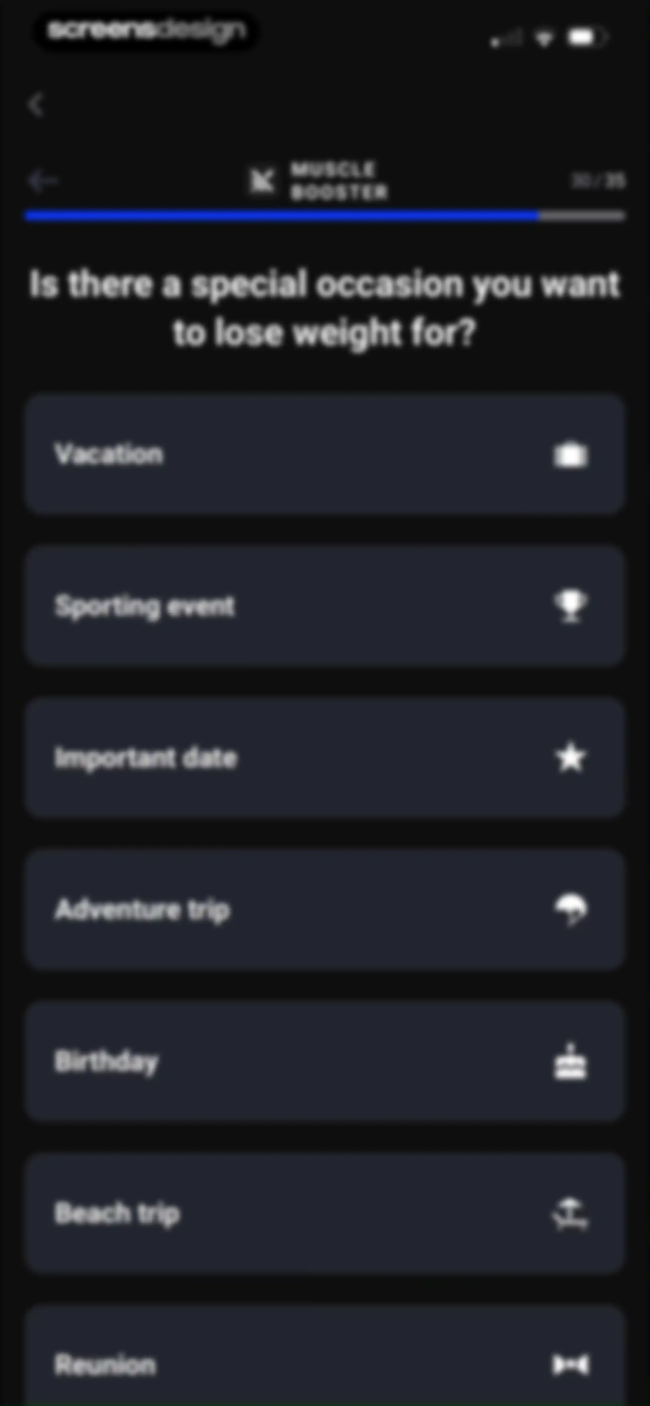 Muscle Booster Workout Tracker screen 32