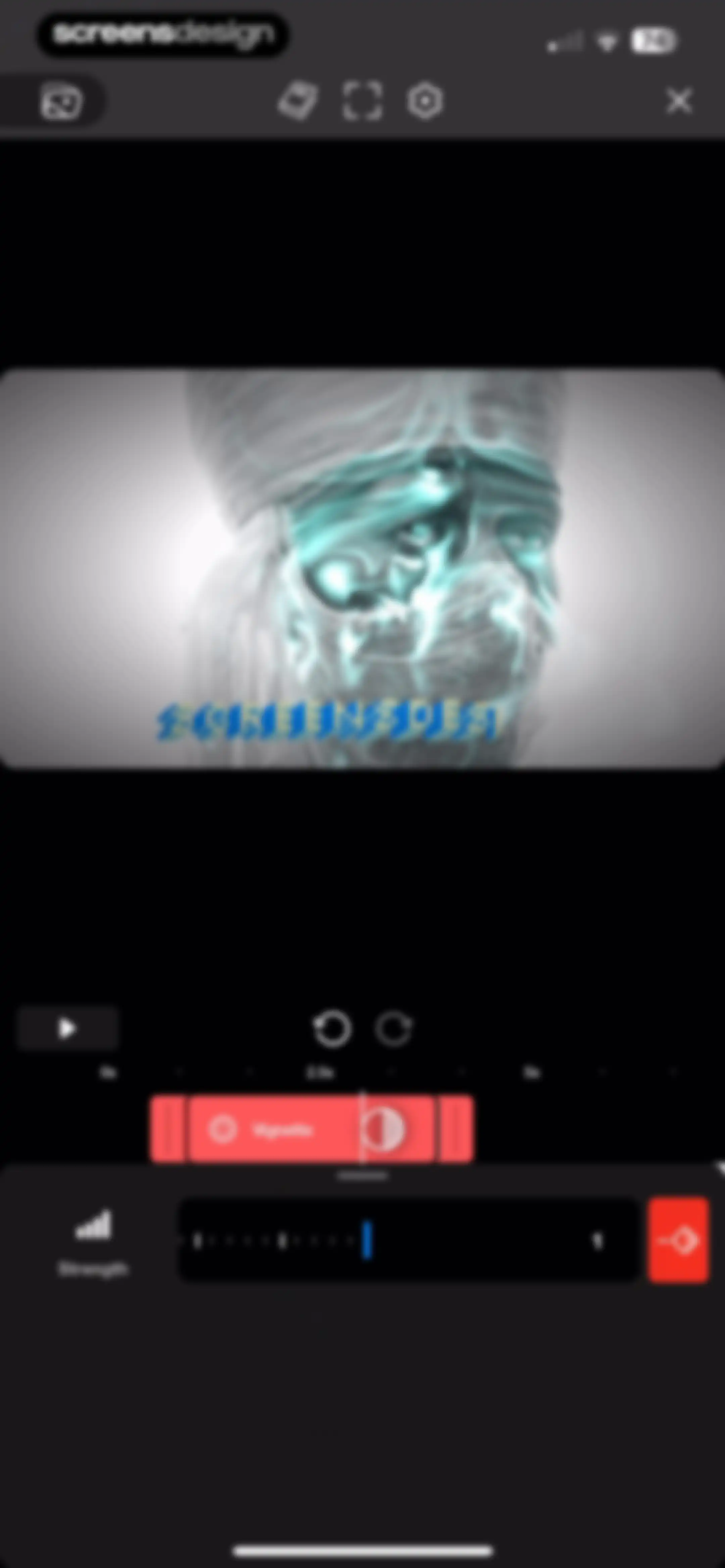 Video Effects Editor: Riveo screen 80