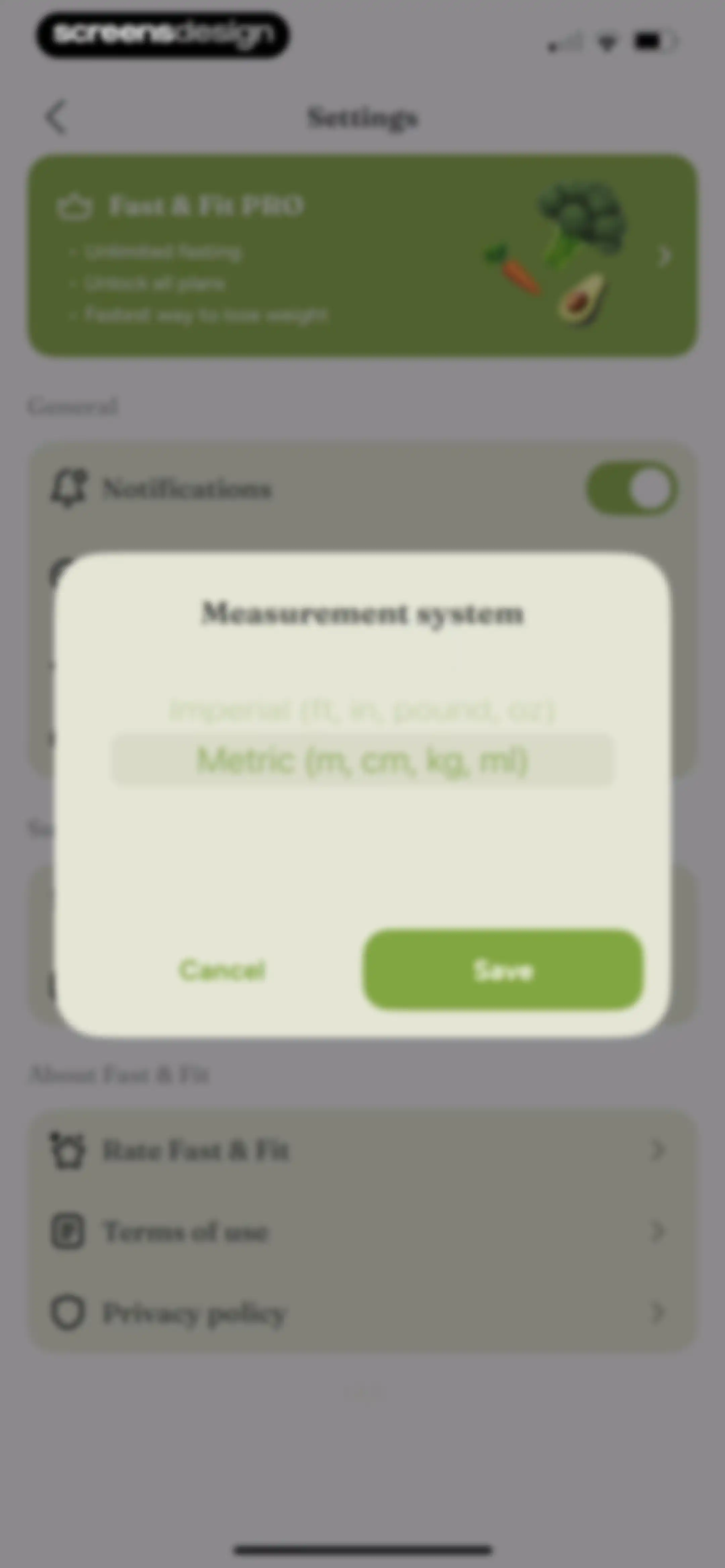 Fast & Fit: IF Fasting Counter screen 63