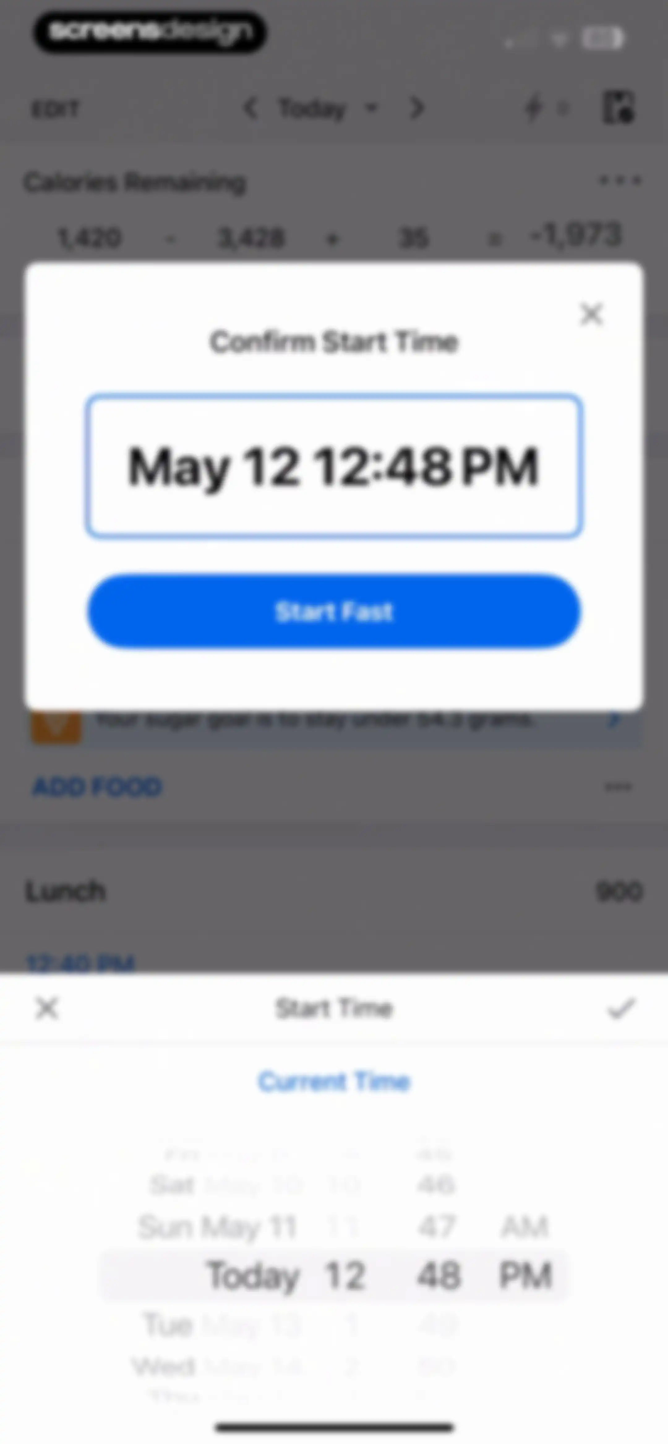 MyFitnessPal: Calorie Counter screen 217