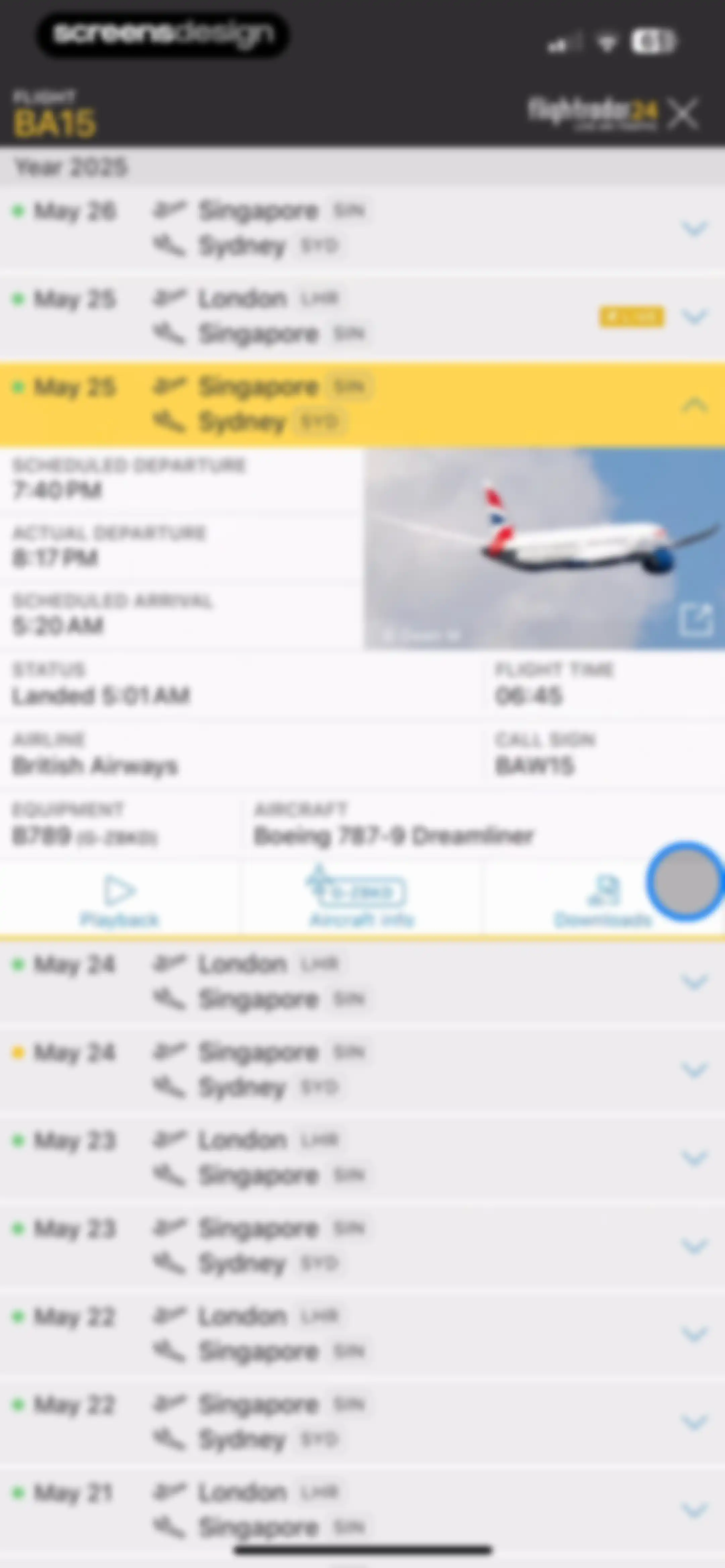 Flightradar24 | Flight Tracker screen 53