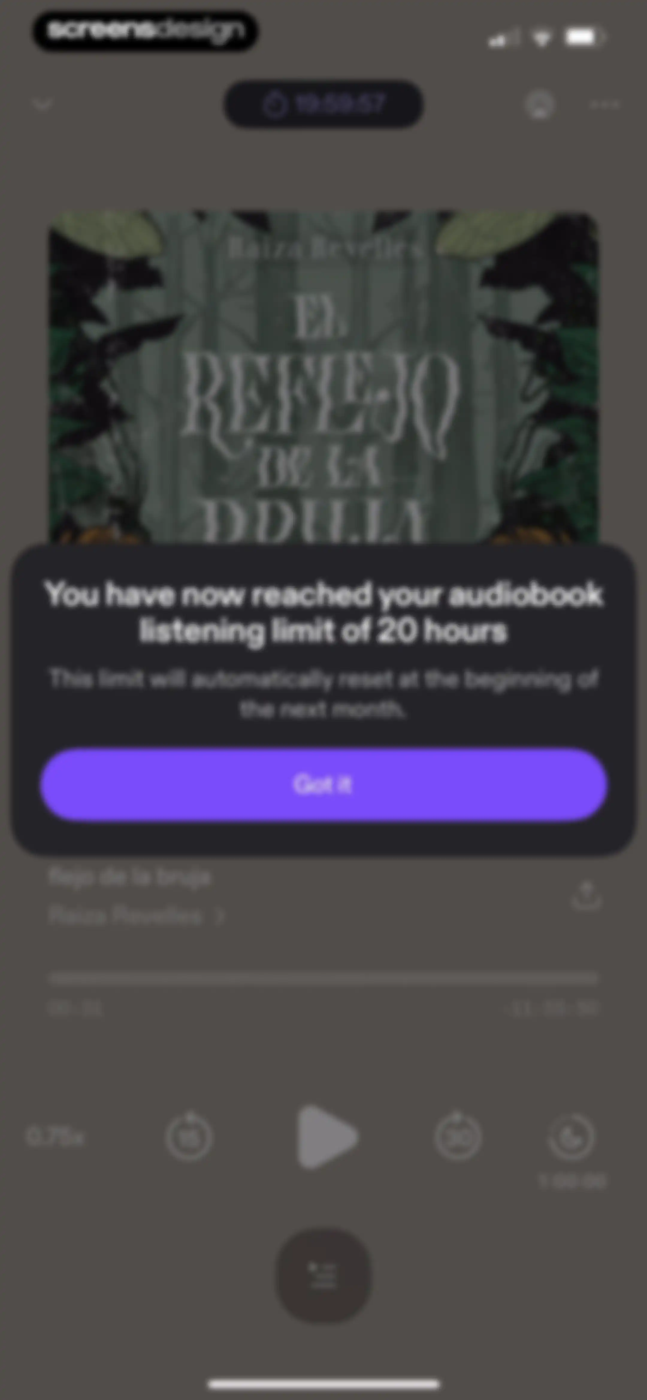 Podimo: Podcasts & audiobooks screen 27