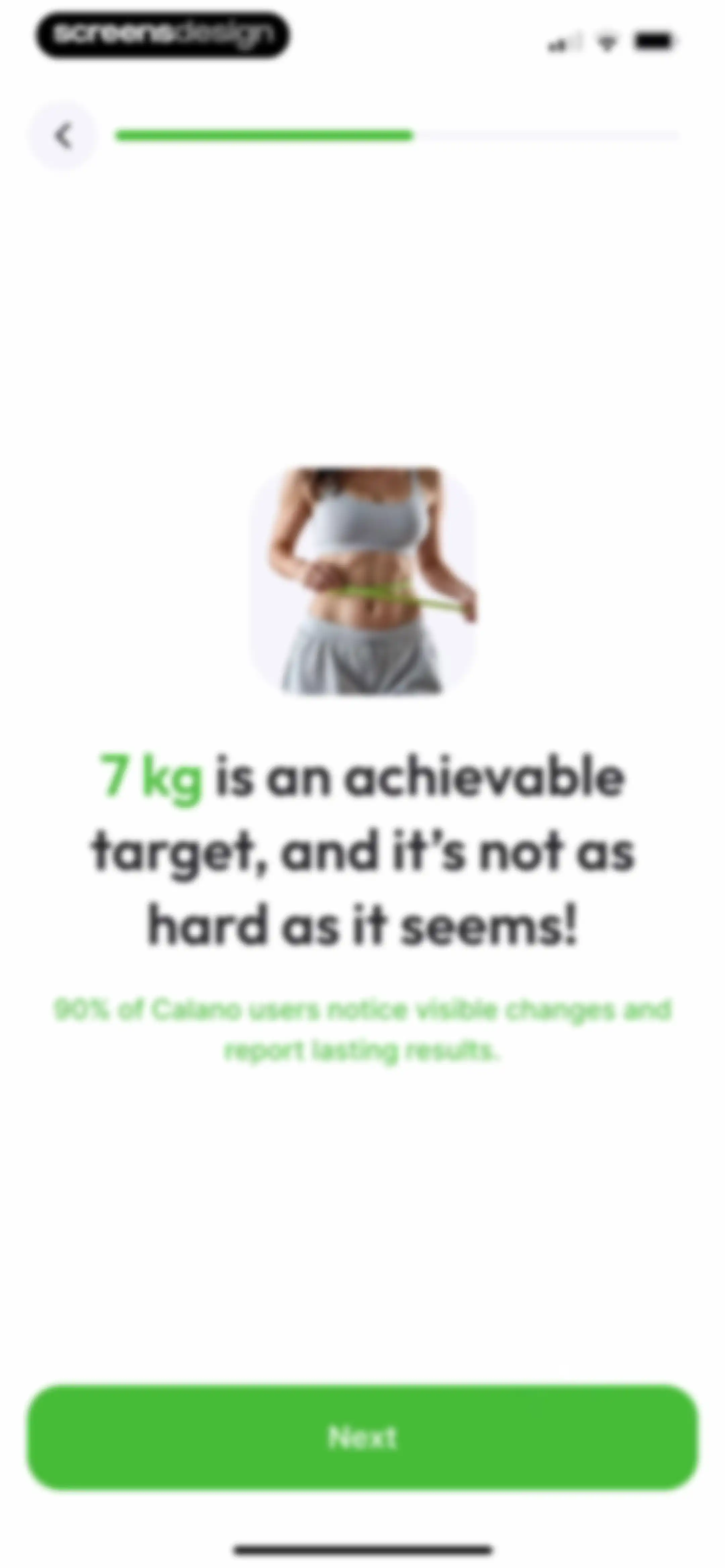 CALANO — Calorie Tracker screen 17