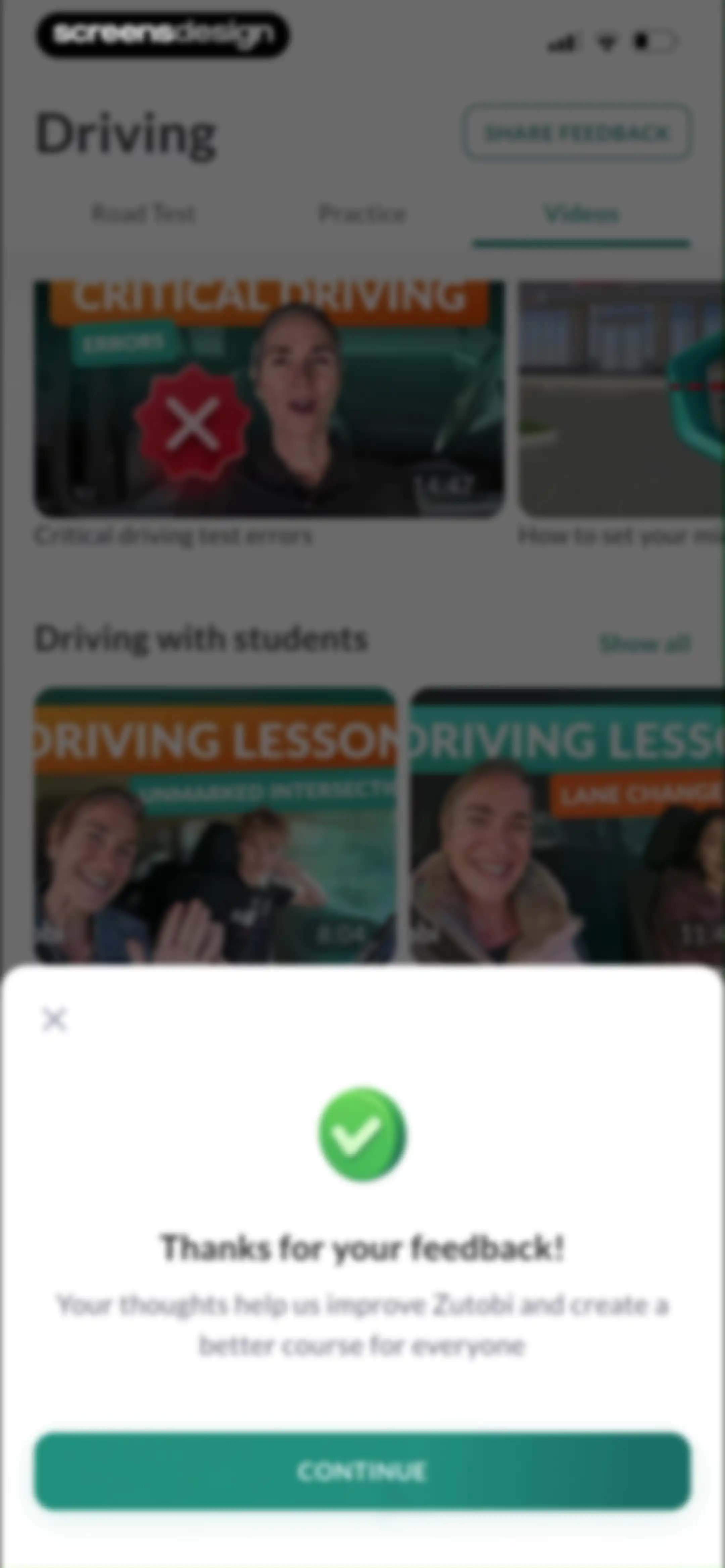 Zutobi: Permit & Driving Prep screen 49