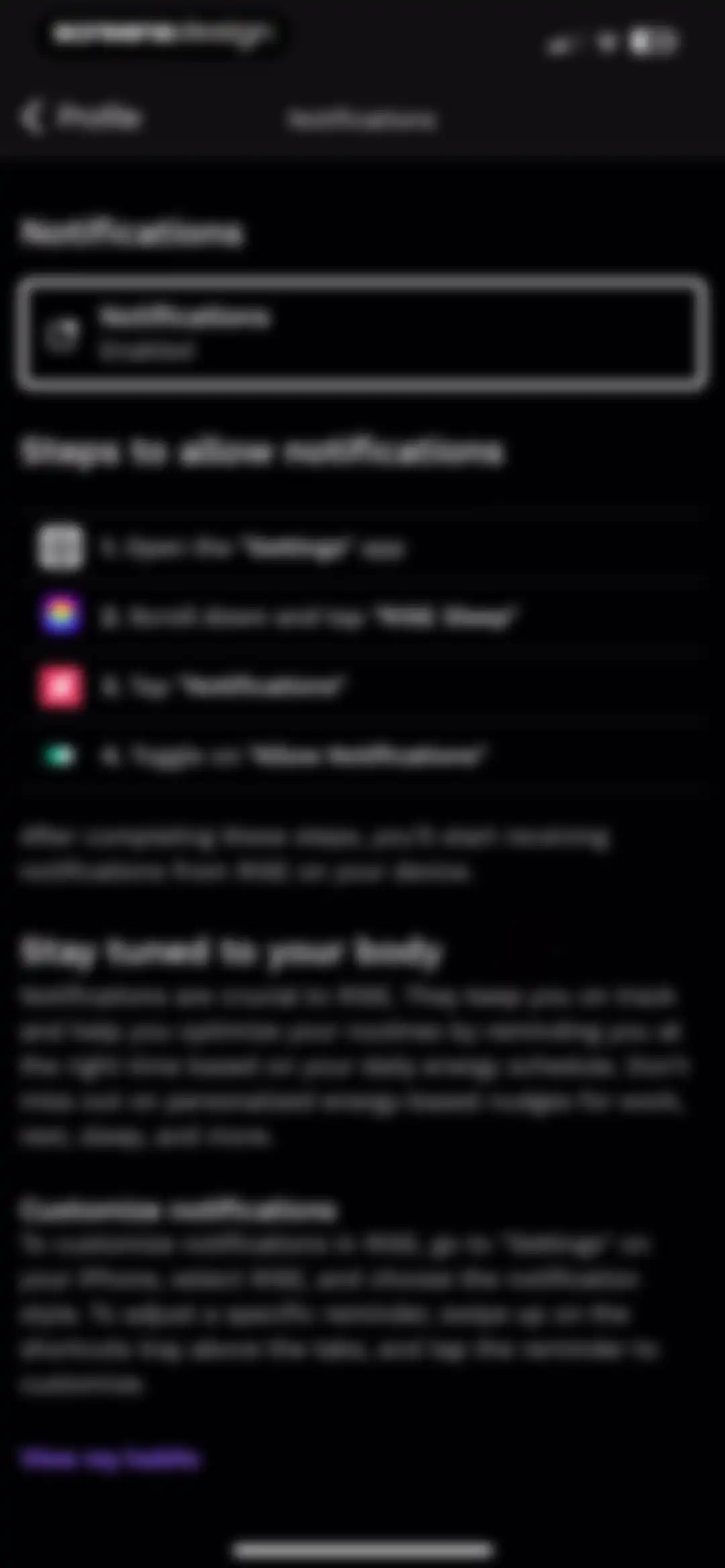 RISE: Sleep Tracker screen 158