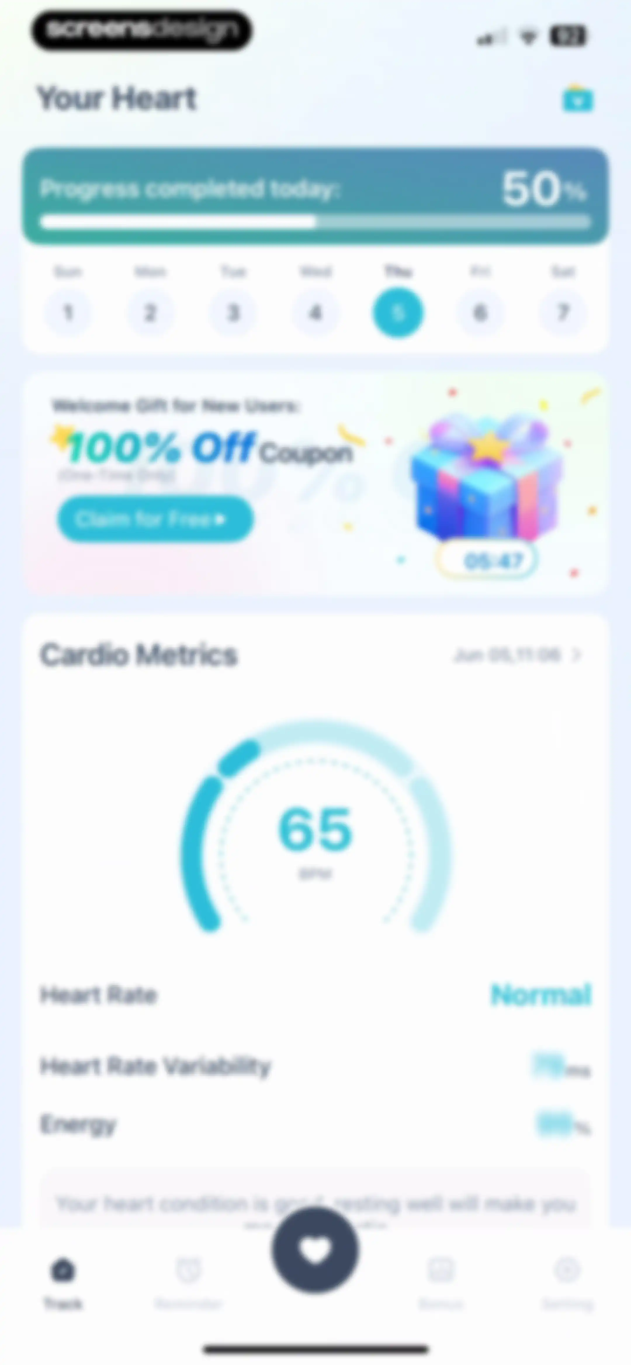 Wellthly-Feel Heart Rhythm screen 31