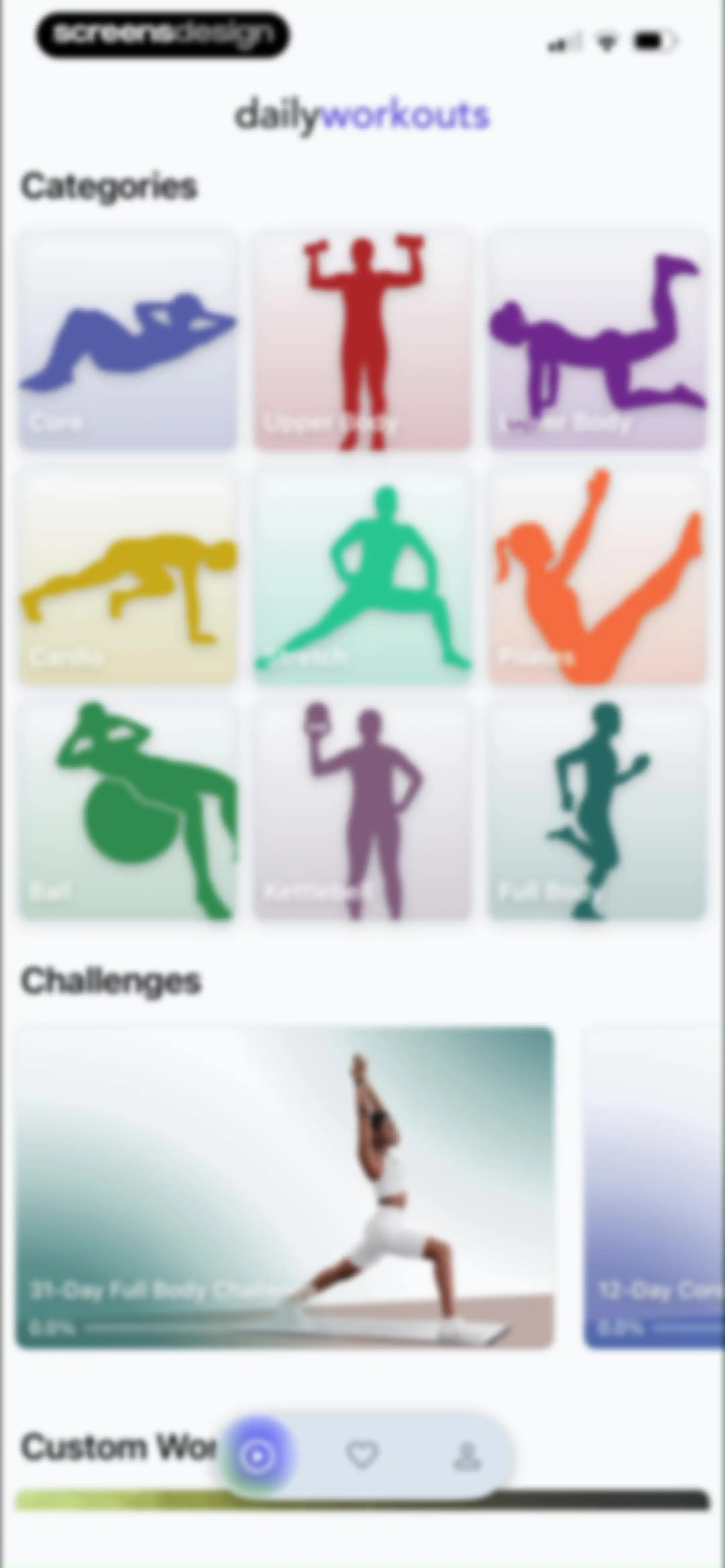 Daily Workouts - Home Fitness screen 21