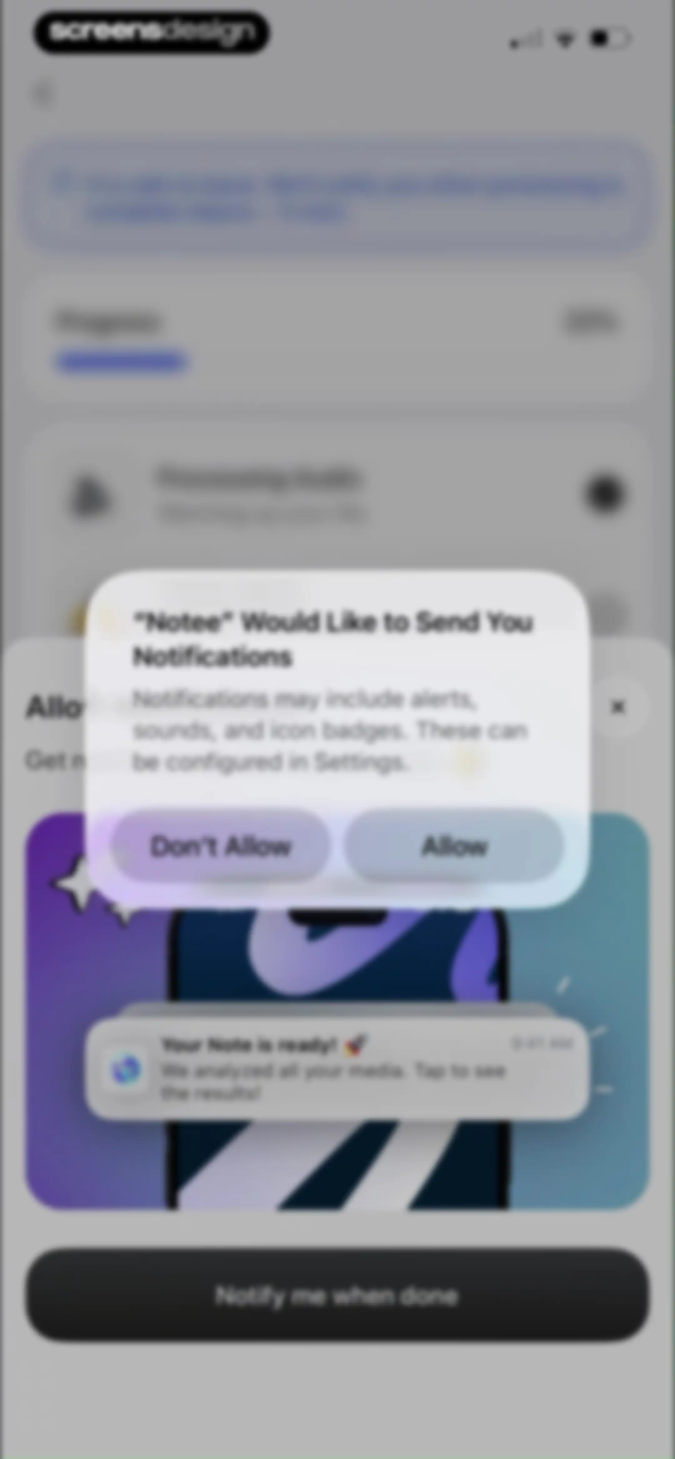 Notee: AI Note Taker screen 31