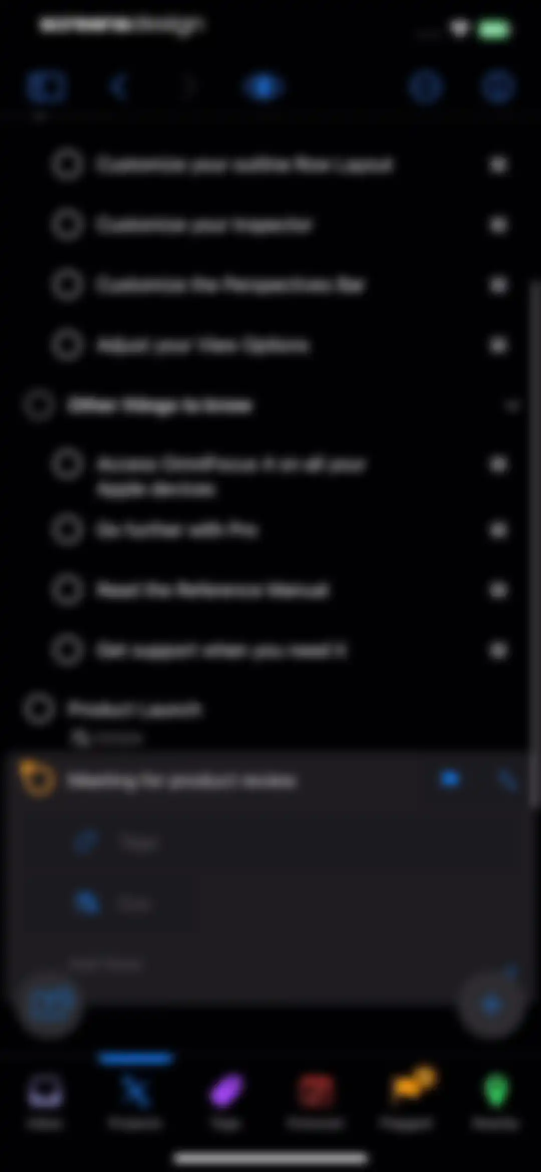 OmniFocus 4 screen 19