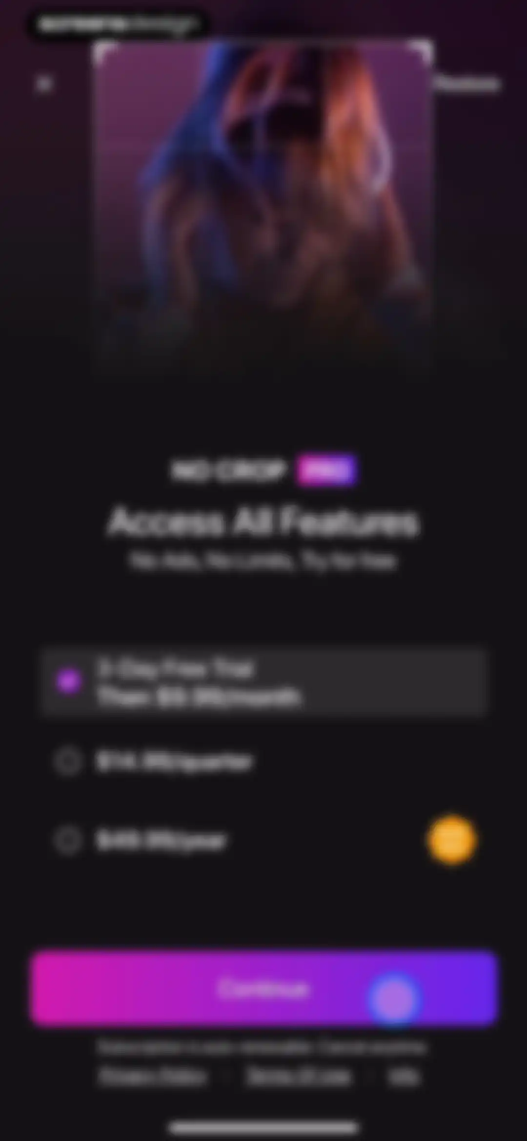 Edit Up: AI Photo Video Editor screen 6