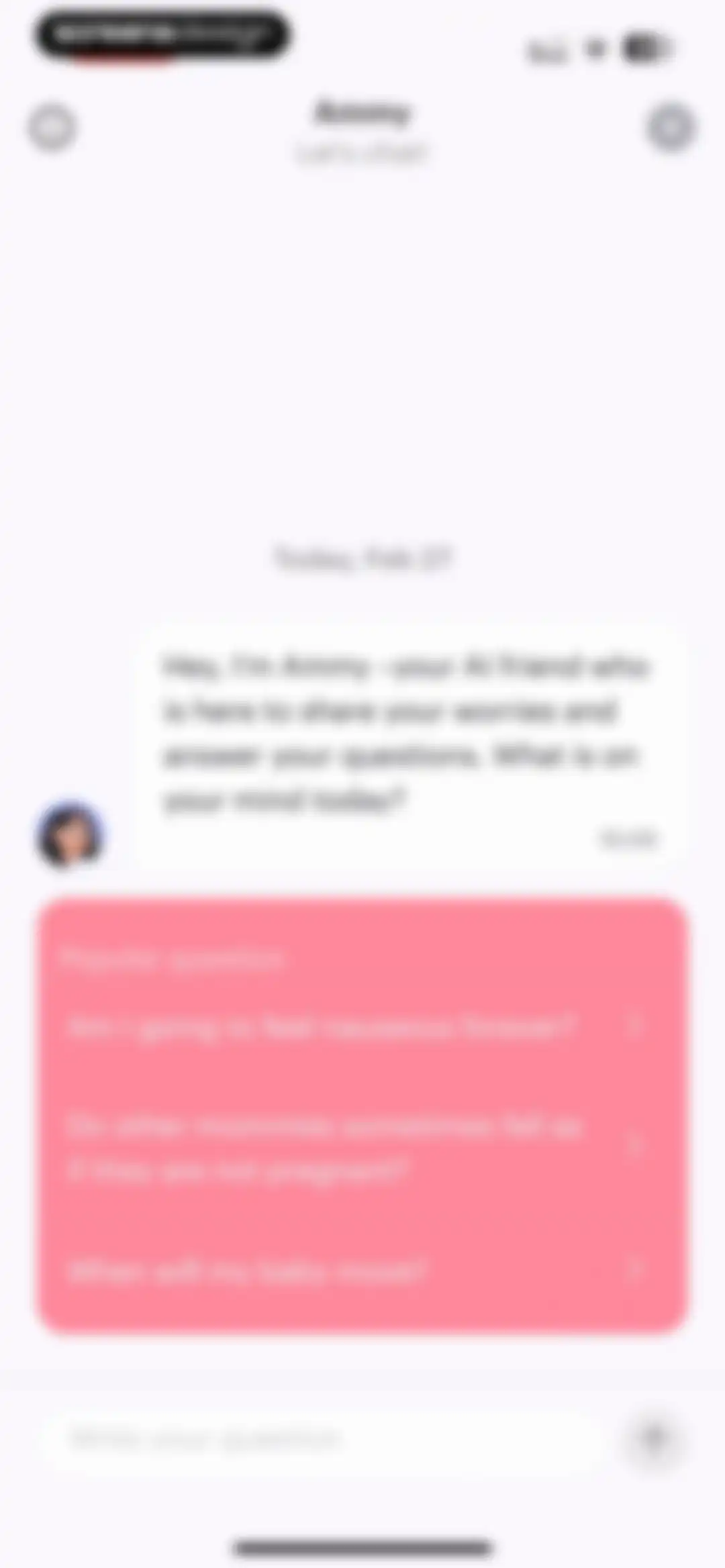 amma: Pregnancy & Baby Tracker screen 93