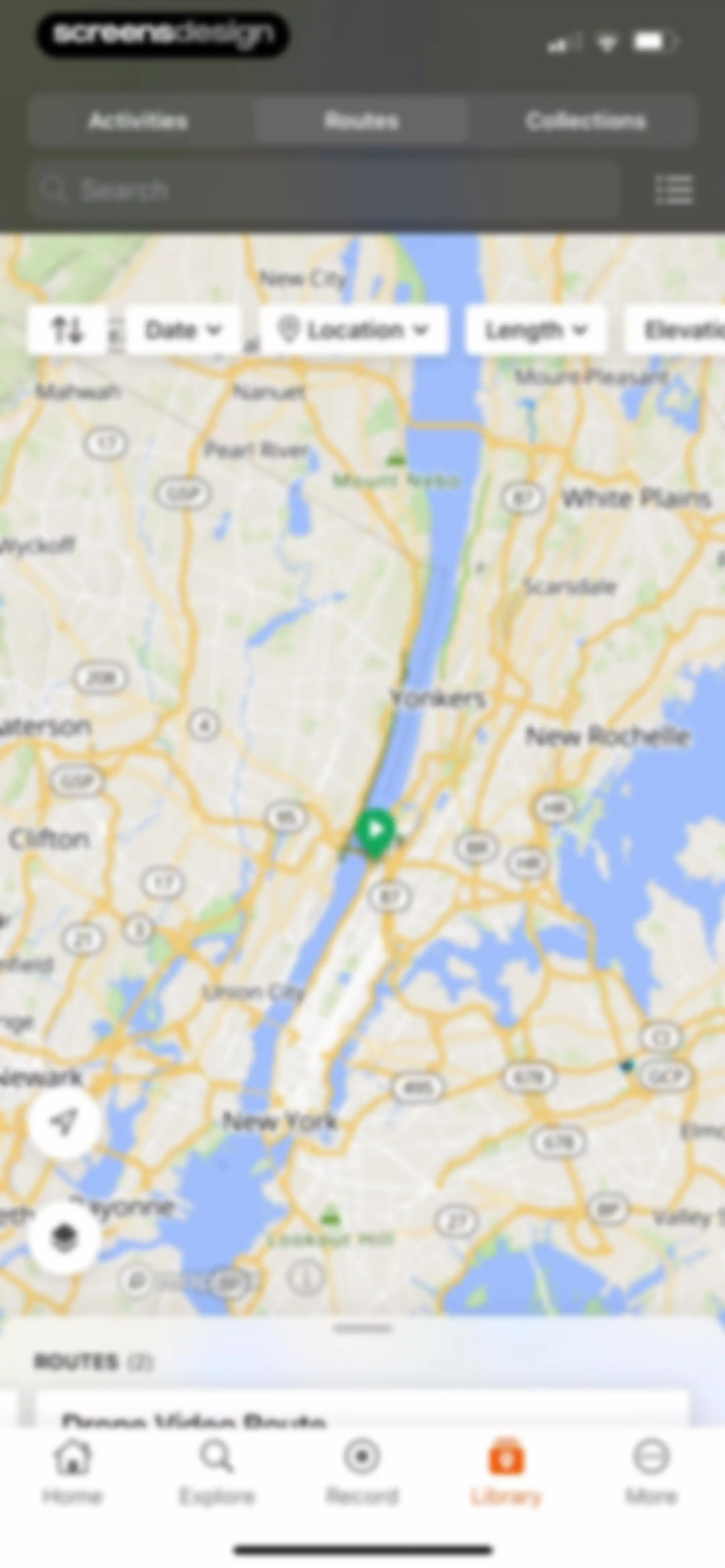 Ride with GPS: Bike Navigation screen 145