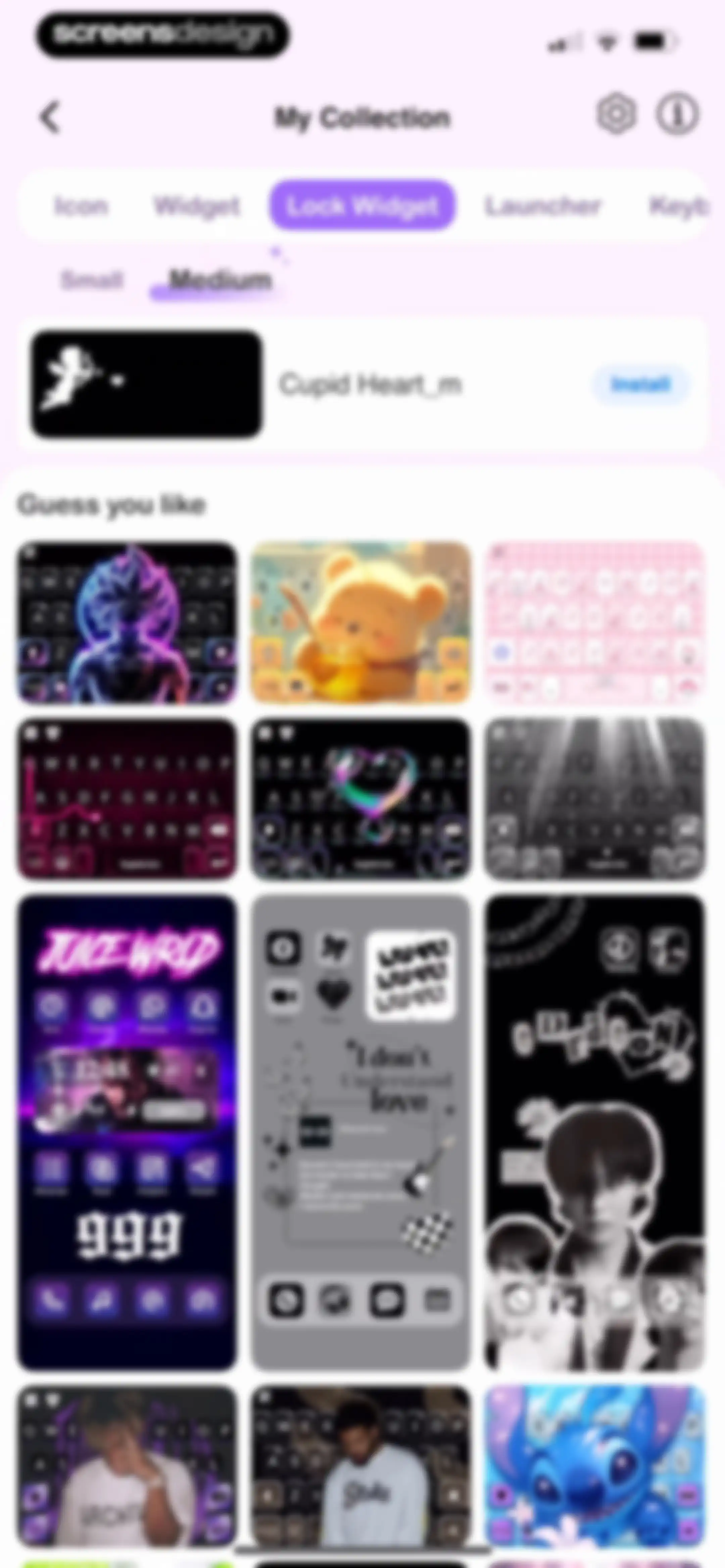 Cool Themes & Fonts: Cute Text screen 130
