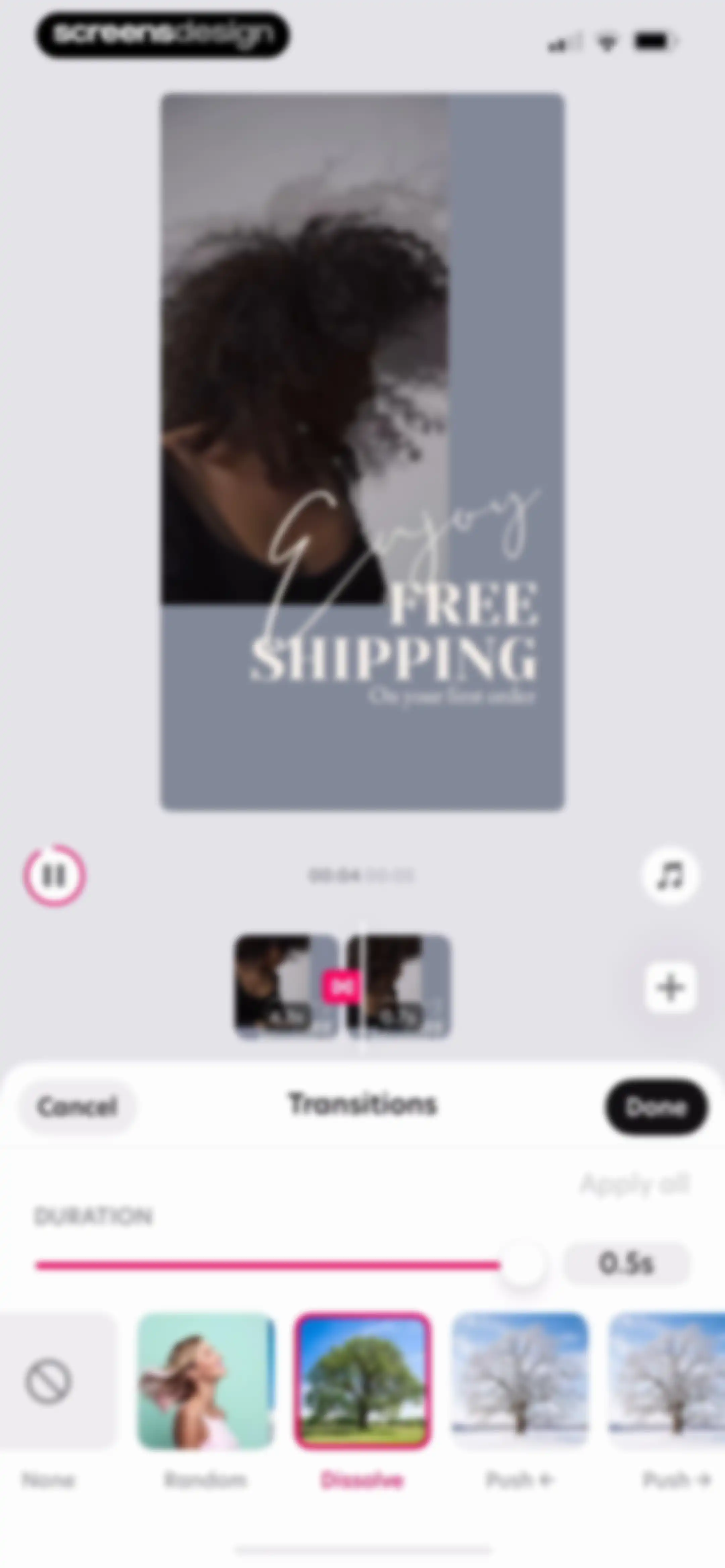 Bazaart AI Photo Editor Design screen 144