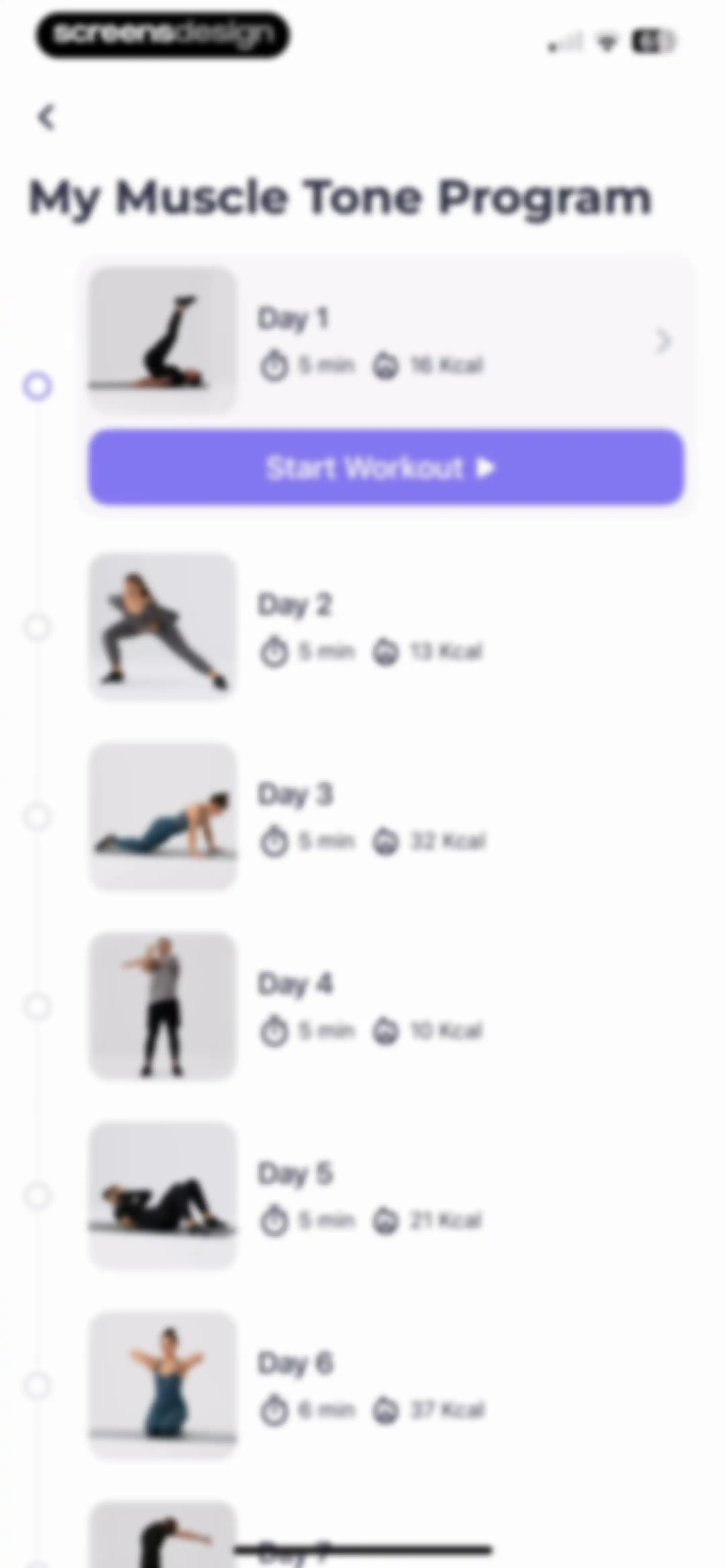 FitMe - Lazy Workout at Home screen 81