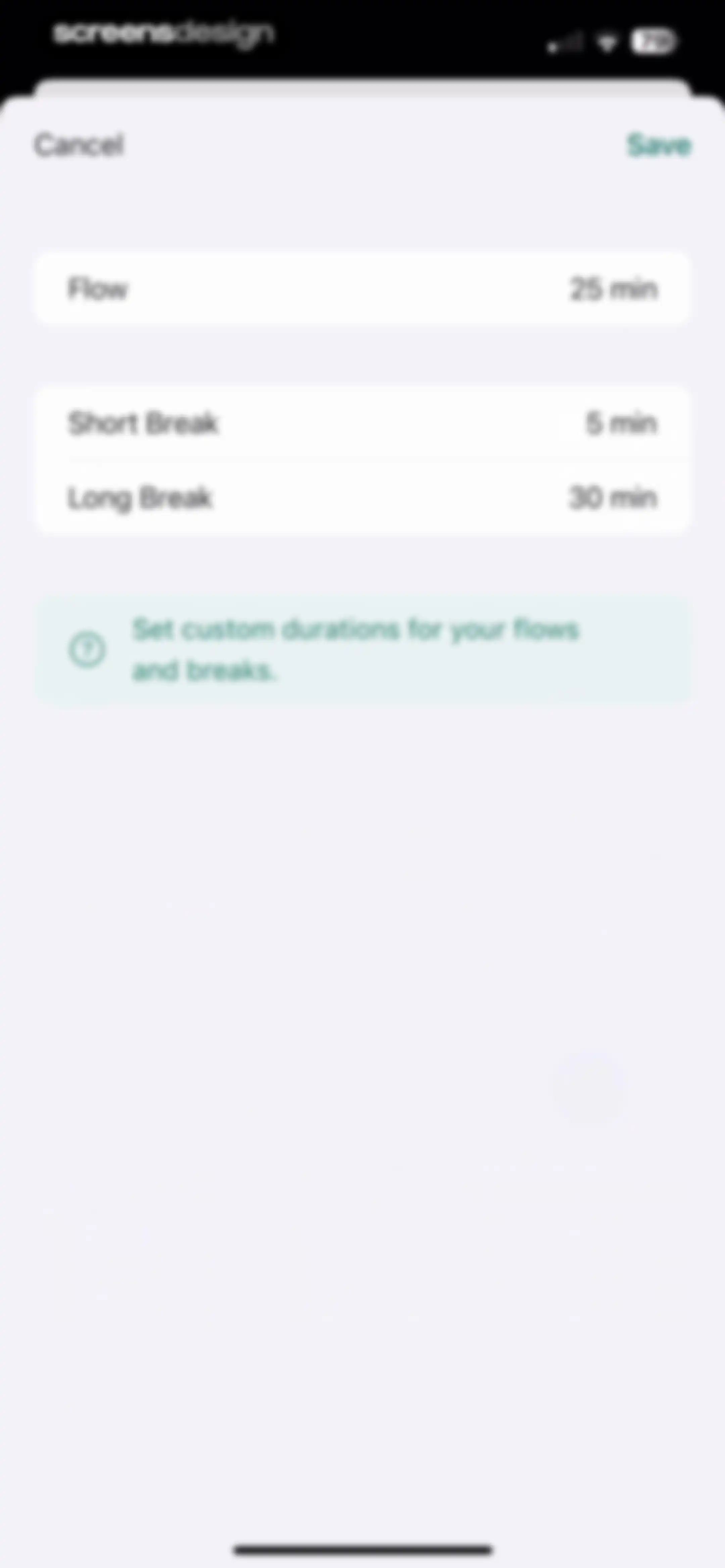 Flow: Focus & Pomodoro Timer screen 16
