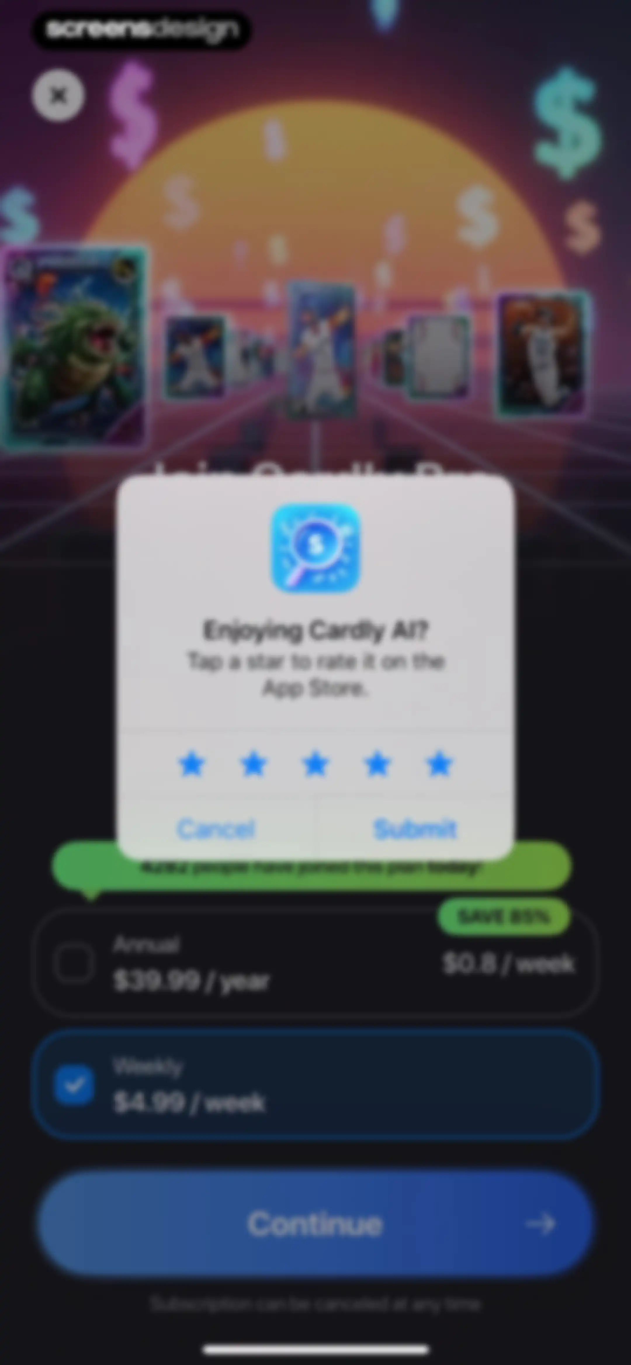 Cardly AI: Sports Card Scanner screen 8