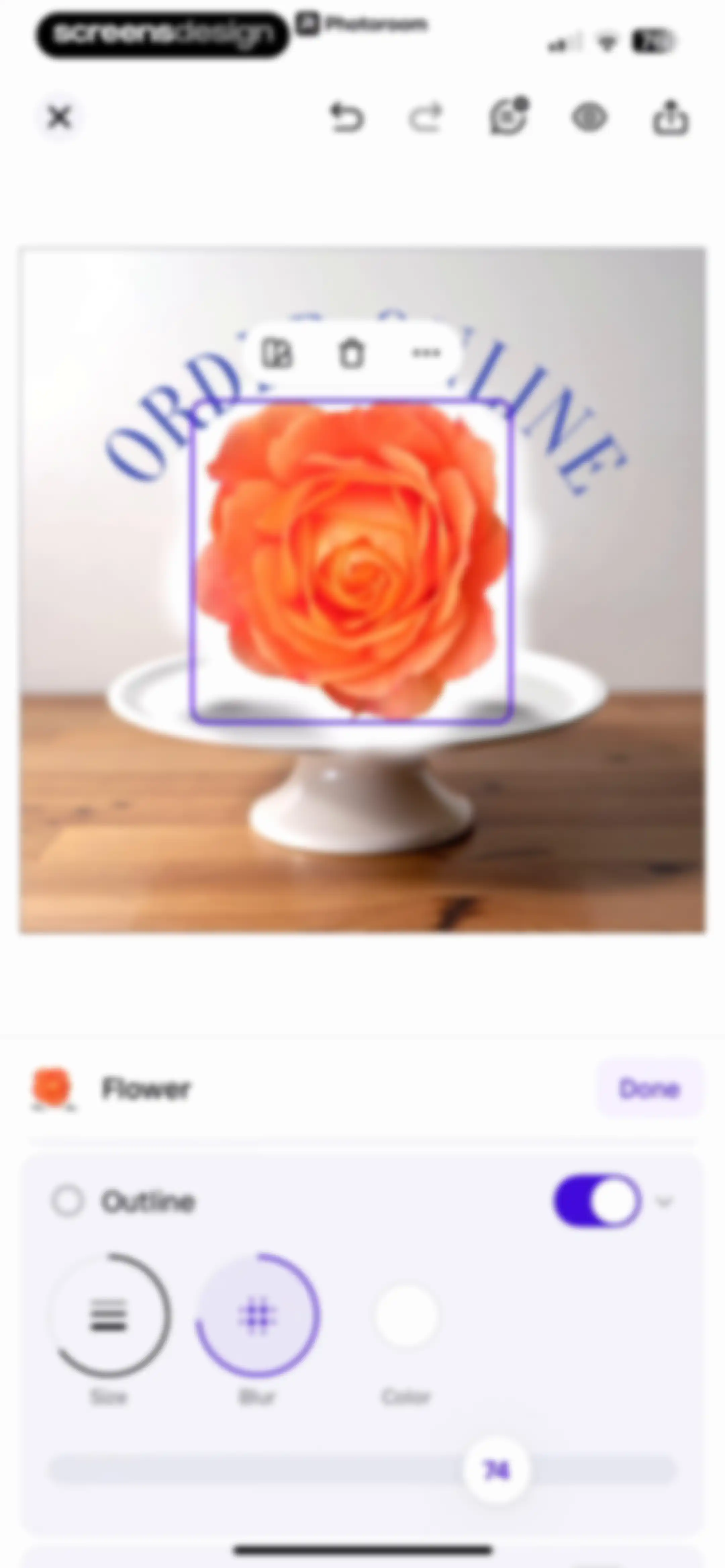 Photoroom: AI Photo Editor screen 76