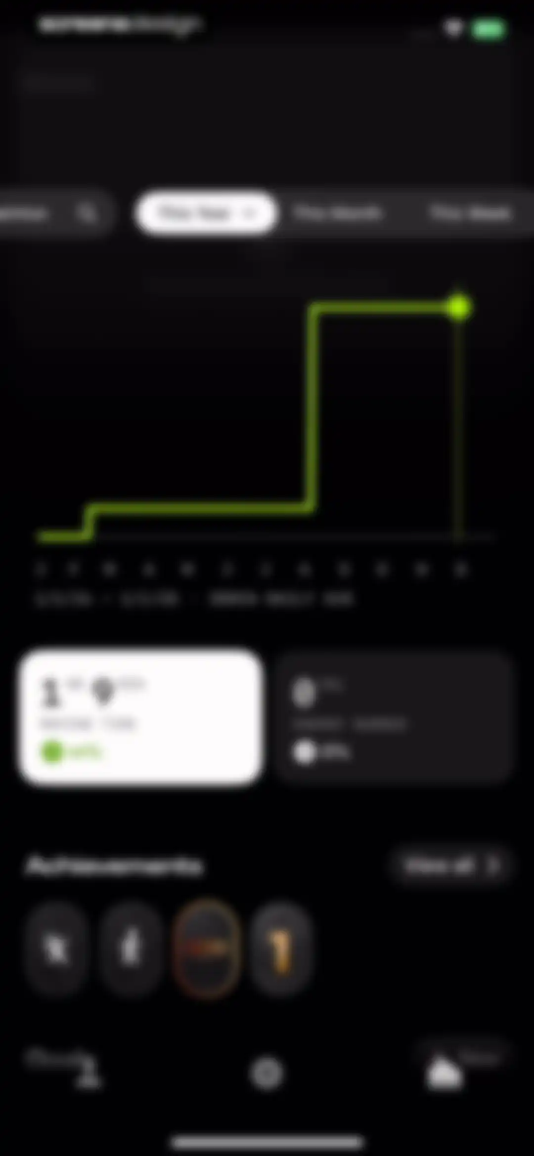 Any Distance Running Tracker screen 78