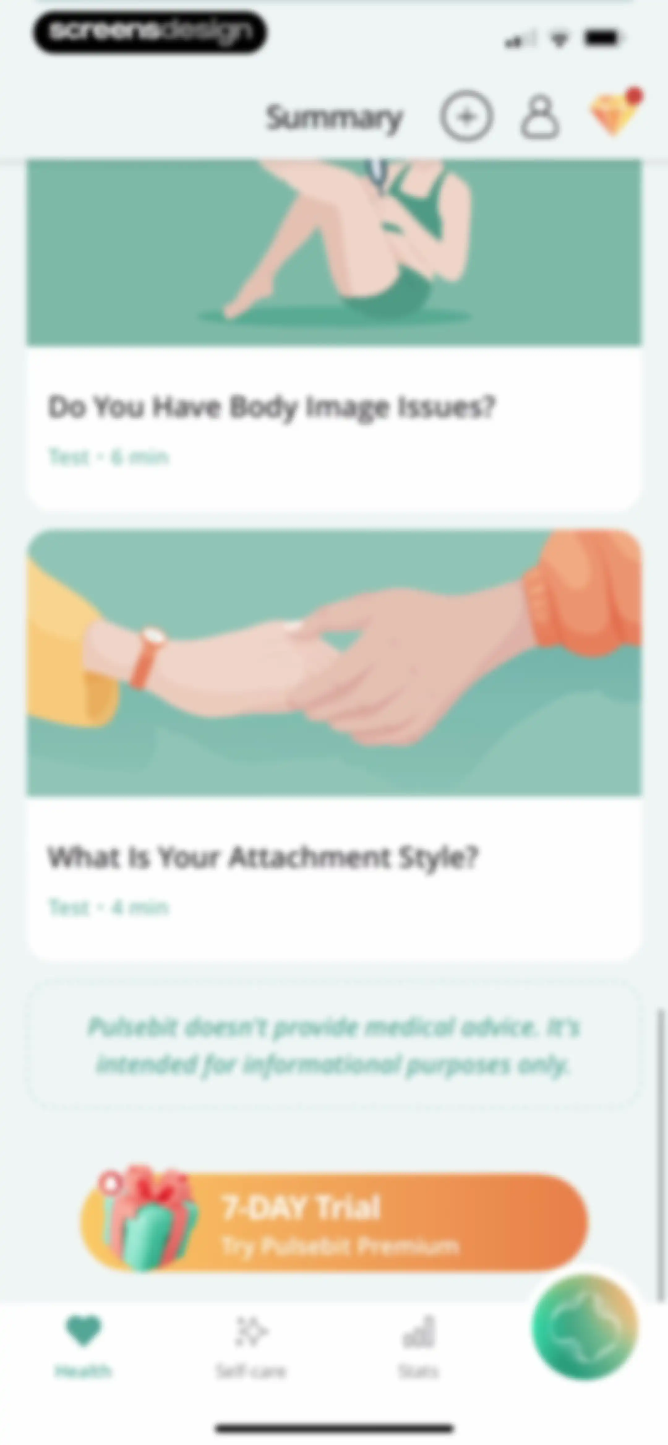 Pulsebit: Heart Rate Monitor screen 83