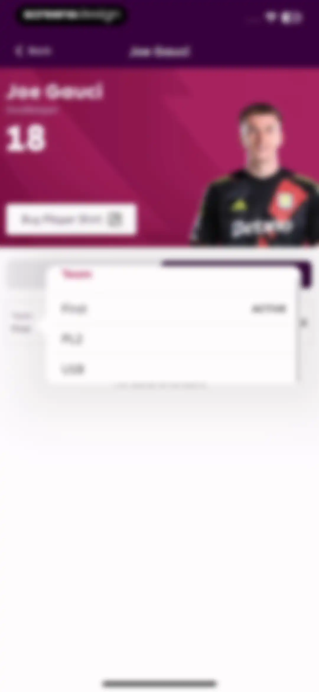 Premier League - Scores, News screen 27